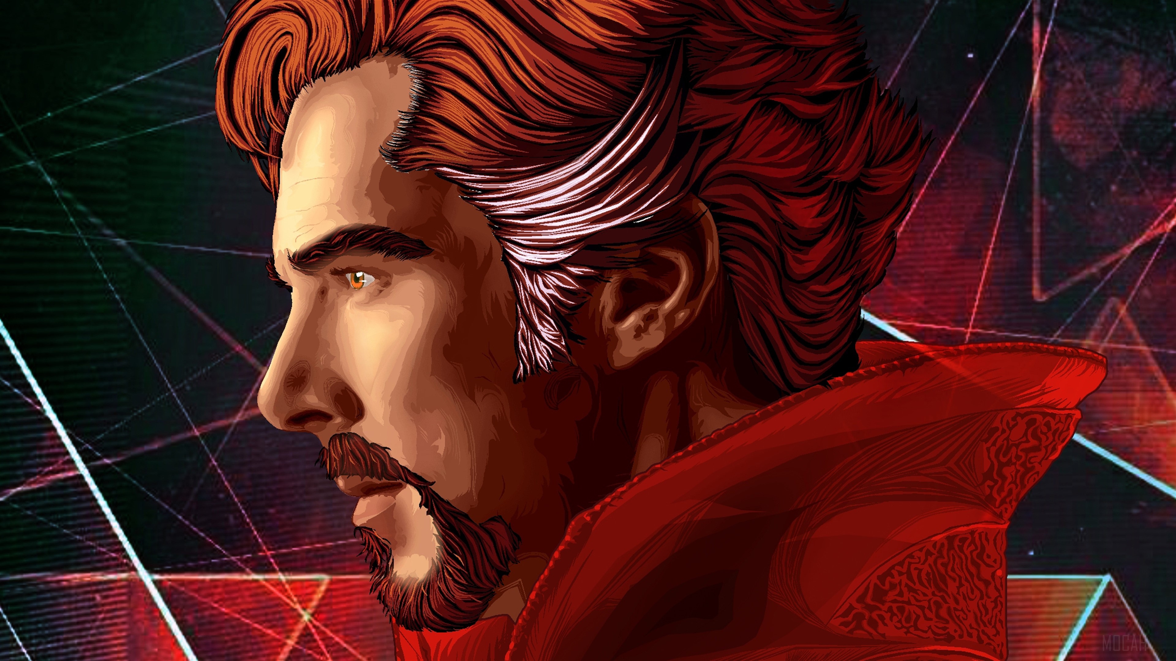 3840x2160 Doctor Strange Vector Art 4k Gallery HD Wallpaper, Desktop