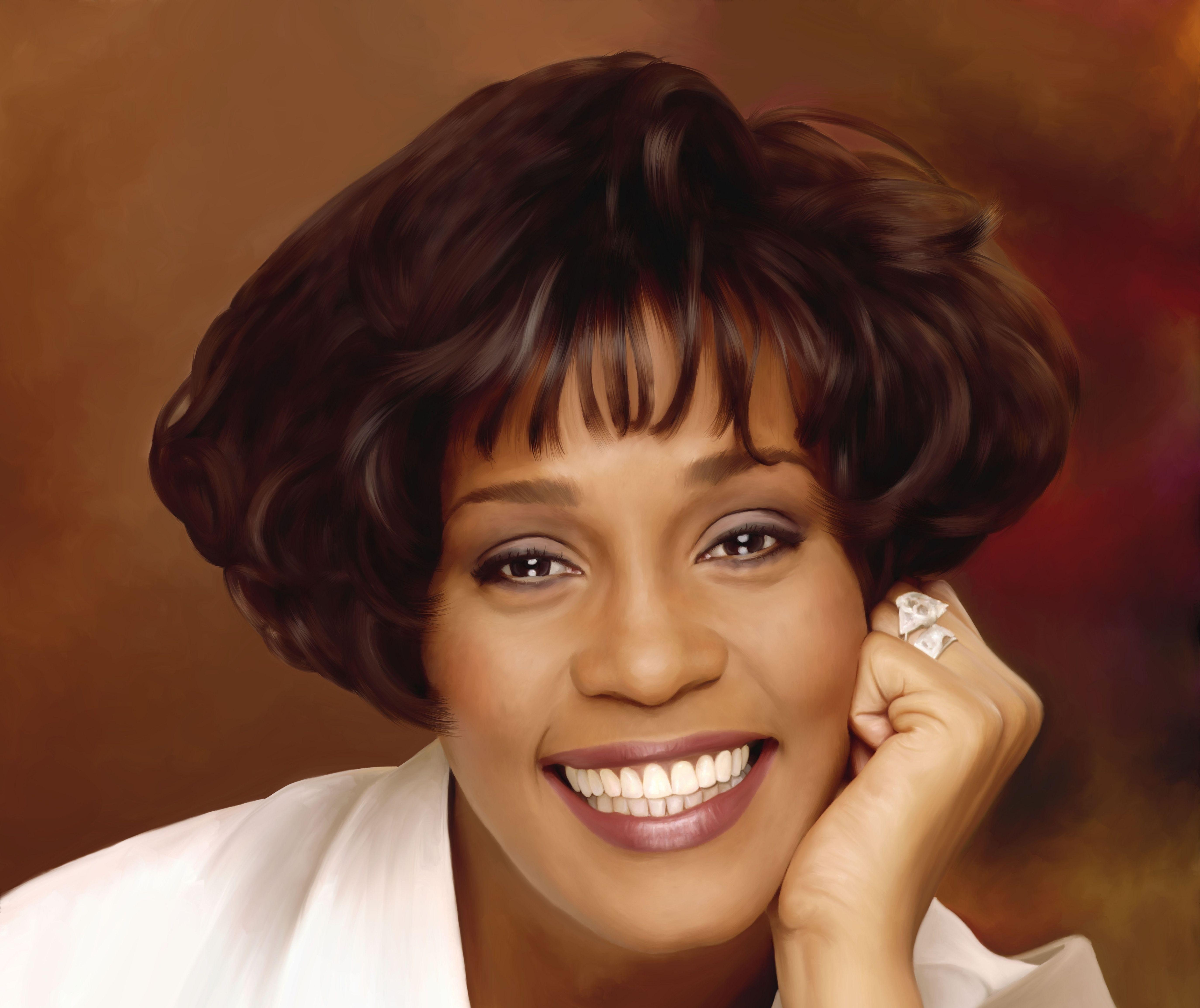 5500x4620 Whitney Houston Wallpaper Image Photo Picture Background, Desktop