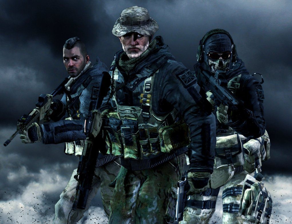 1030x790 Model: Captain „Soap“ MacTavish Game: Call of Duty: Modern Warfare, Desktop