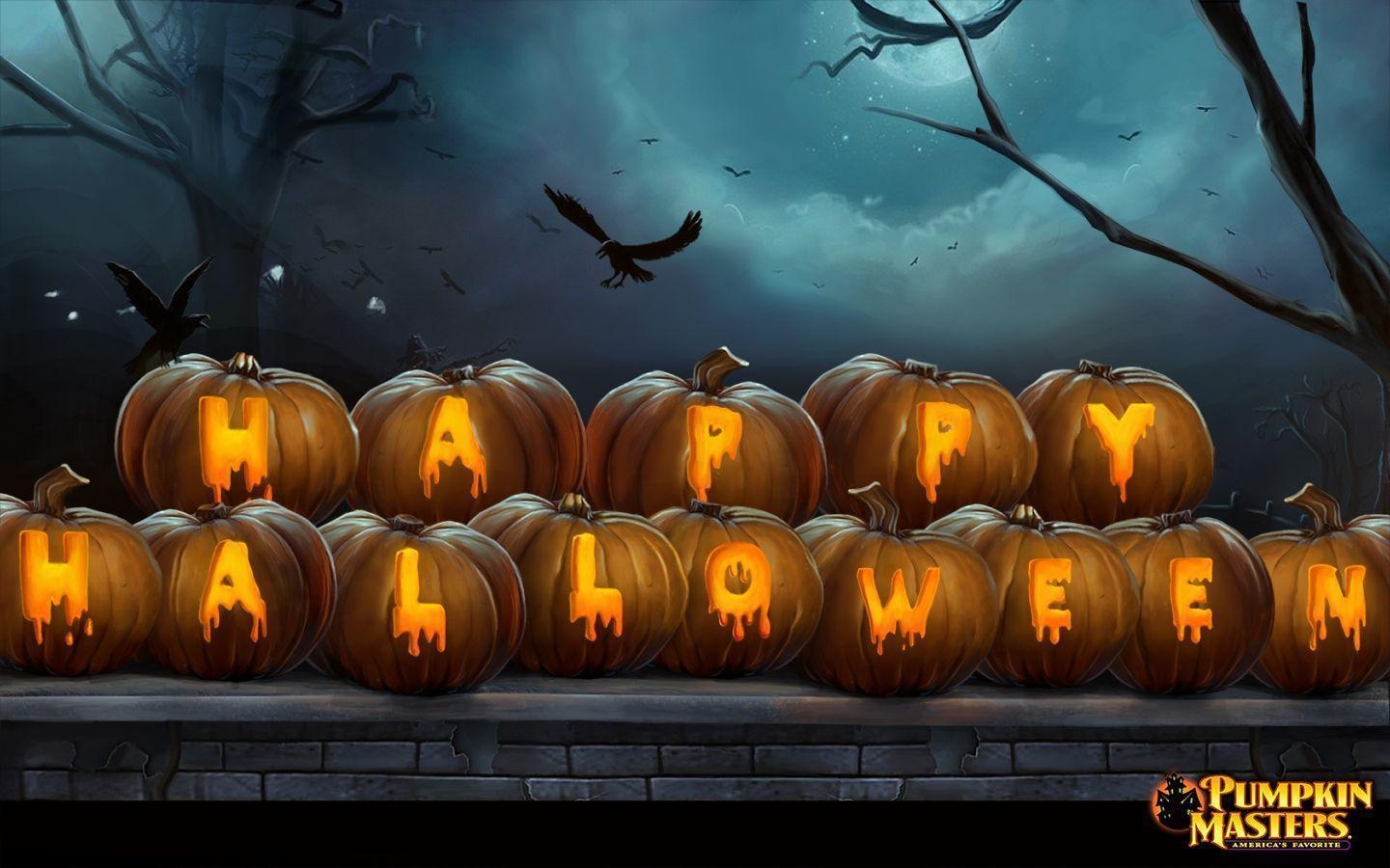 1440x900 Halloween Fall Wallpaper, Desktop