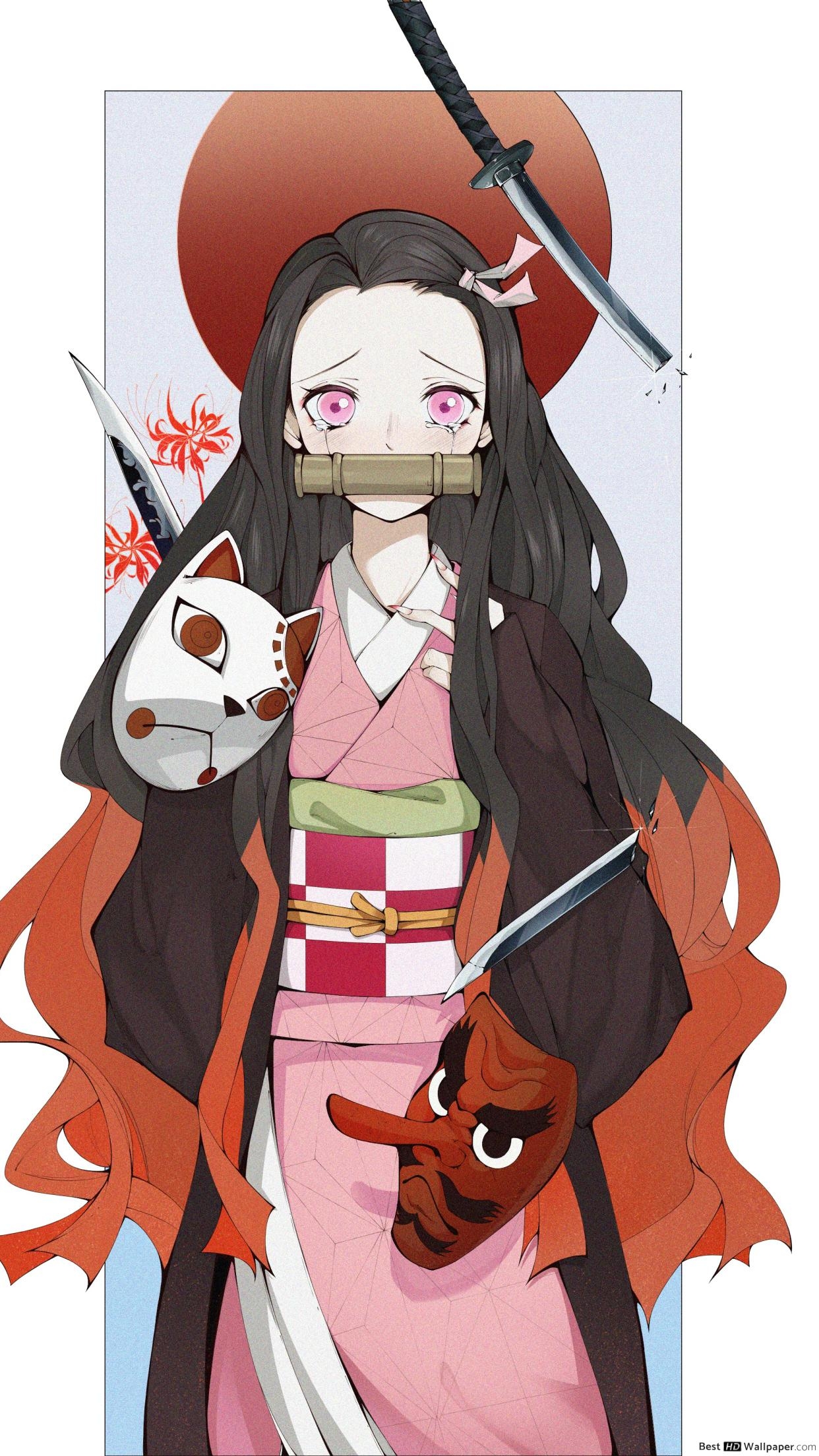 1250x2210 Demon Slayer Nezuko Wallpaper, Phone