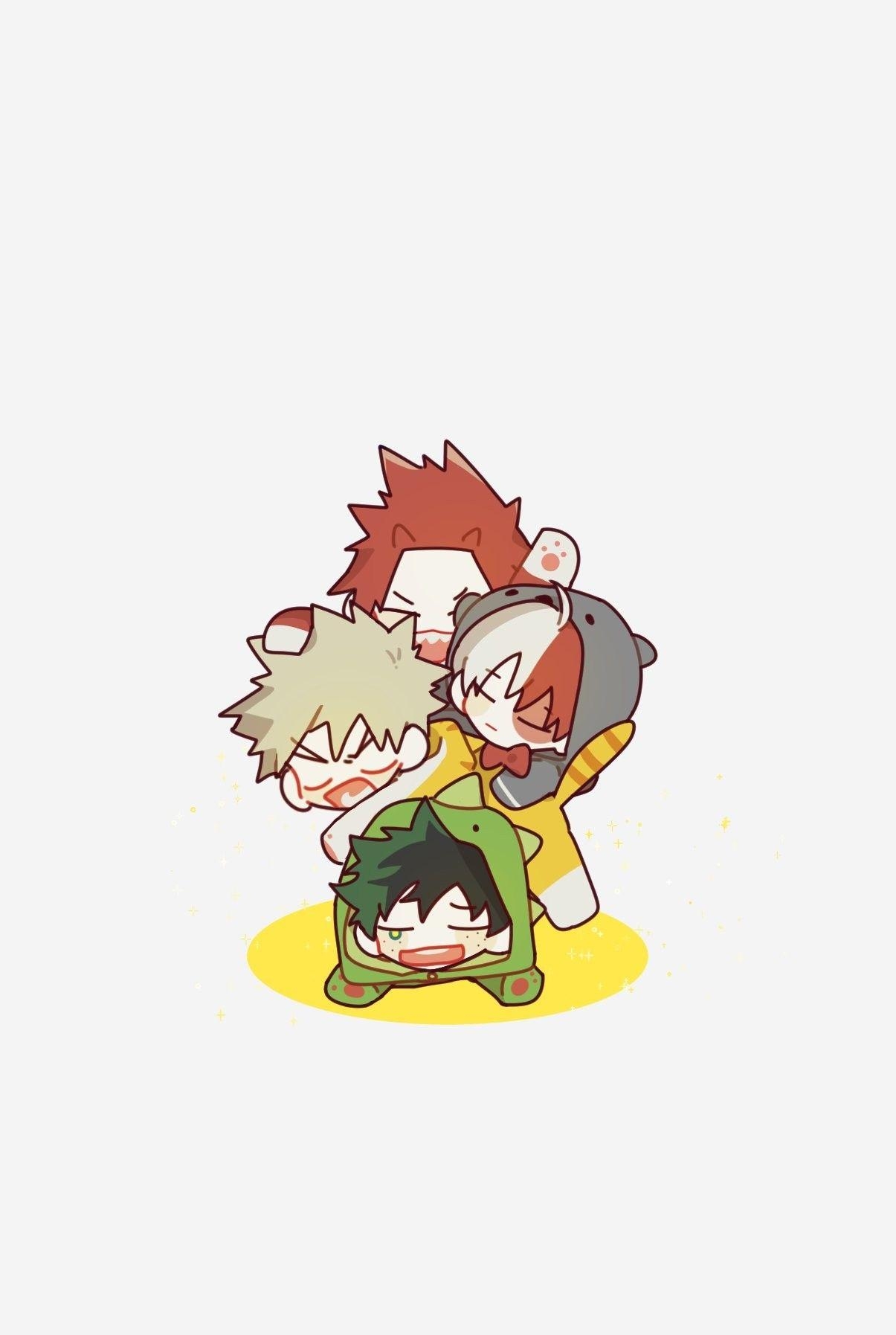 1210x1800 Kirishima Eijirou • Todoroki Shoto • Bakugou Katsuki • Midoriya Izuku. Hero, Hero wallpaper, My hero, Phone