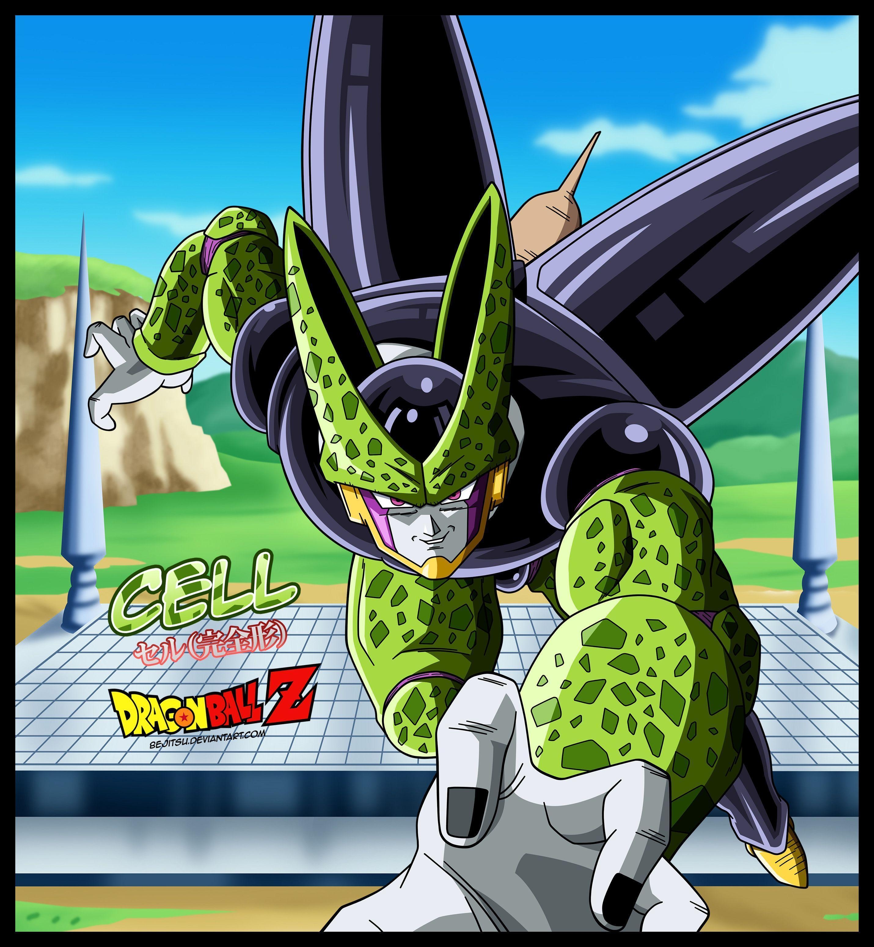 2870x3100 Dbz Perfect Cell Wallpaper, Phone