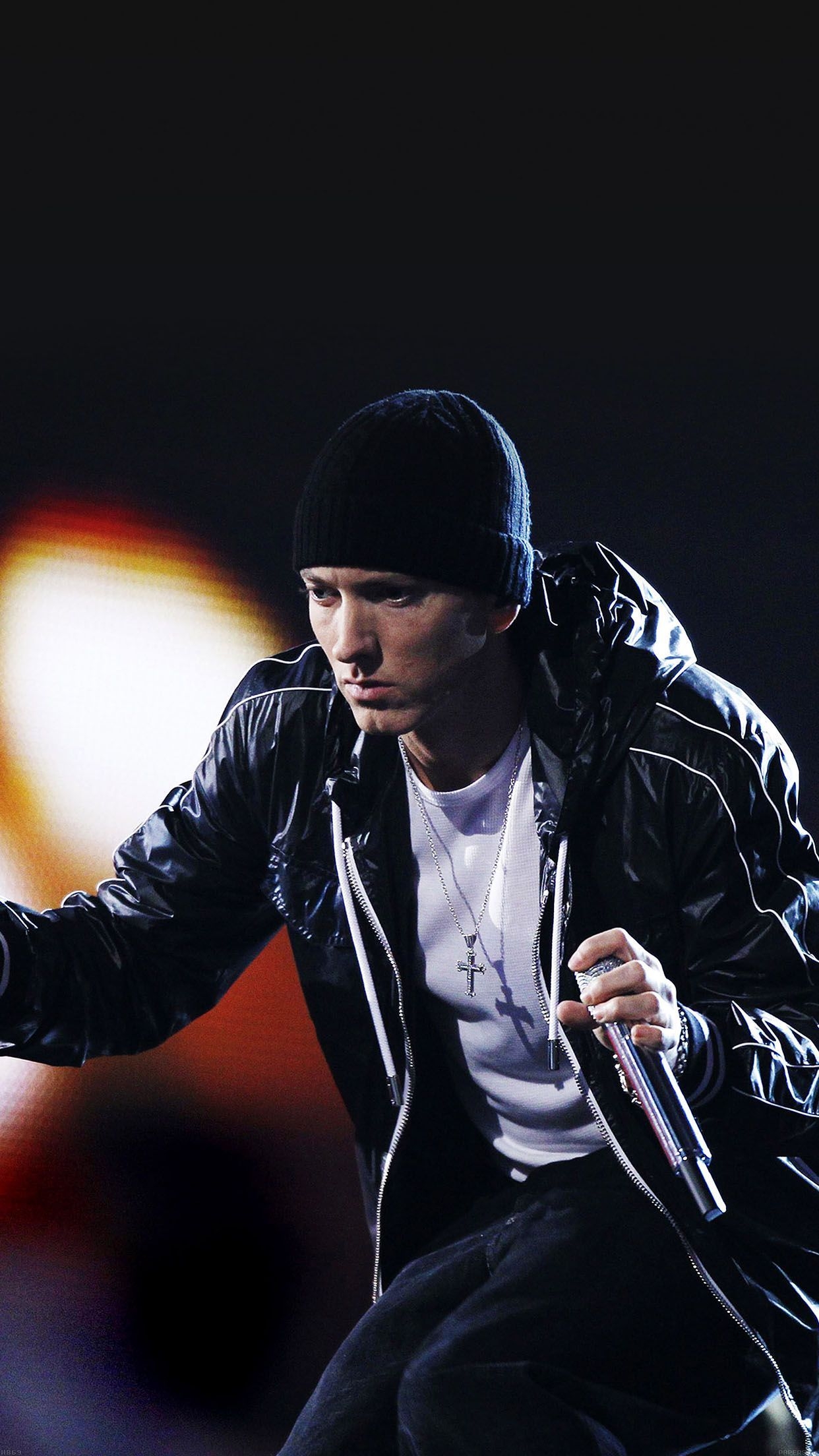 1250x2210 Music Eminem On Stage Black Rap Hip Hop.com, Phone