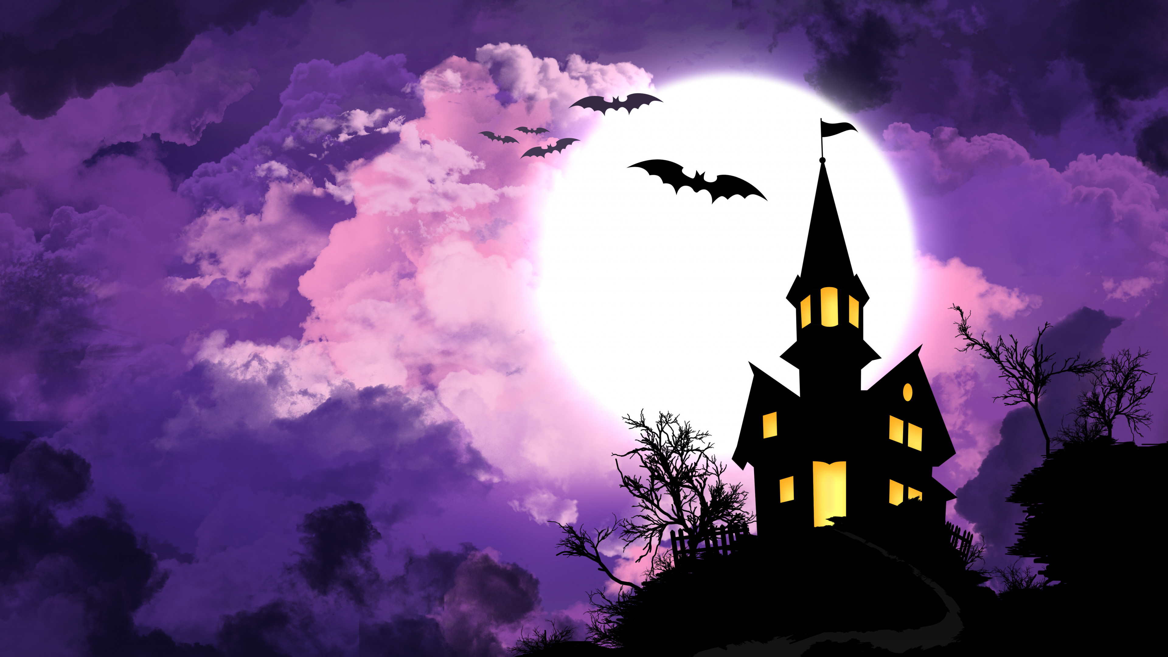 3840x2160 Halloween Background HQ Desktop Wallpaper 14398, Desktop