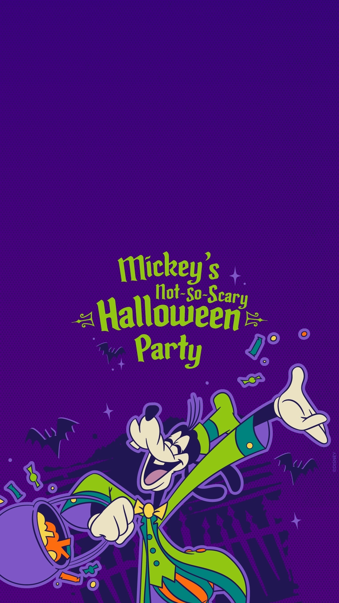 1080x1920 Mickey's Not So Scary Halloween Party, Phone