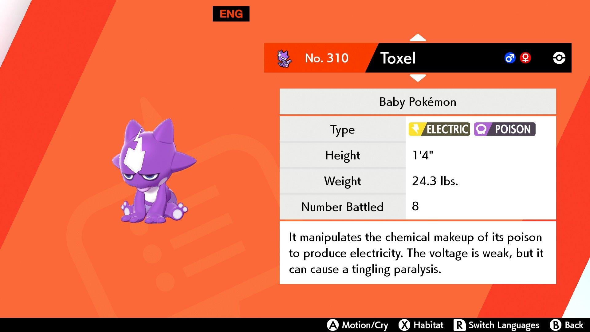 1920x1080 Pokémon Sword And Shield's Toxel: How To Find And Evolve, Desktop