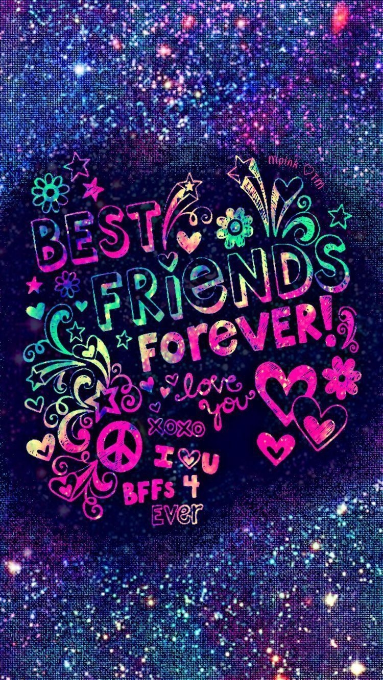 750x1340 Best Friends Forever. Friends wallpaper, Best friend wallpaper, Best friends forever image, Phone