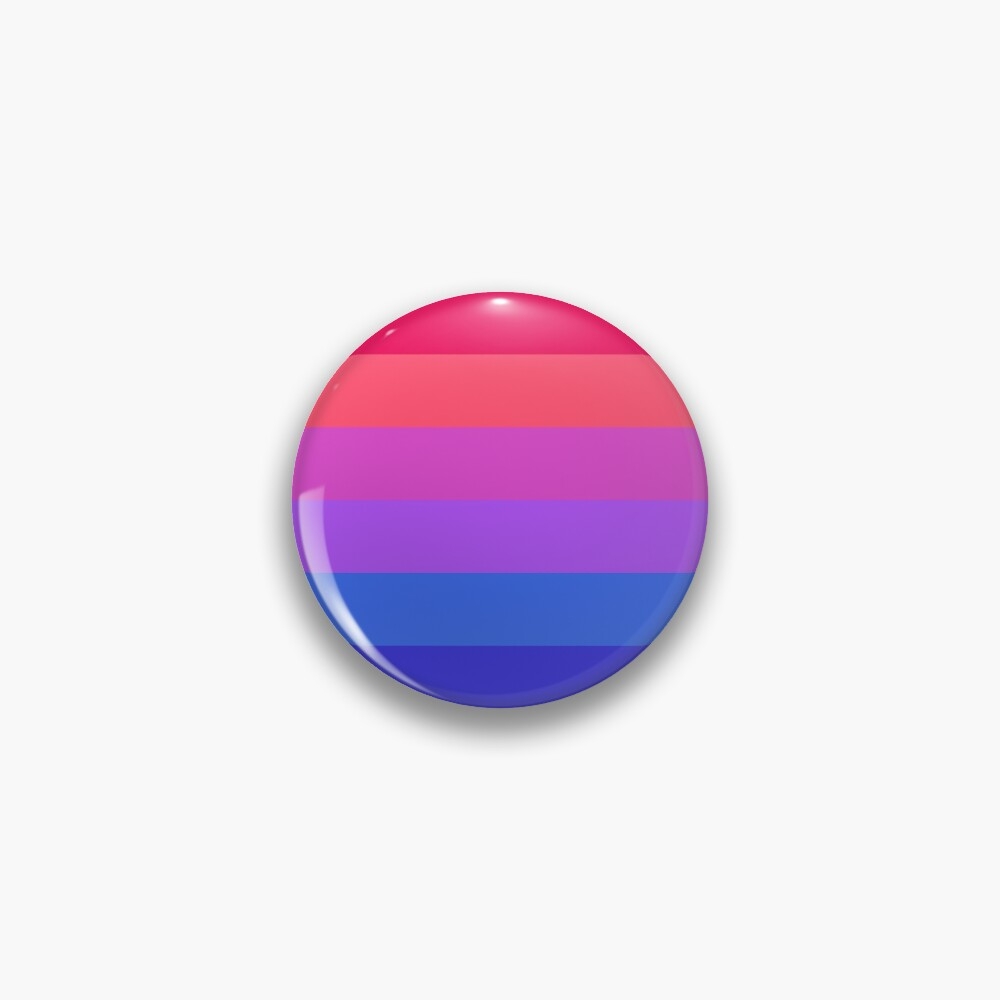 1000x1000 Bi Lesbian Flag Pin, Phone