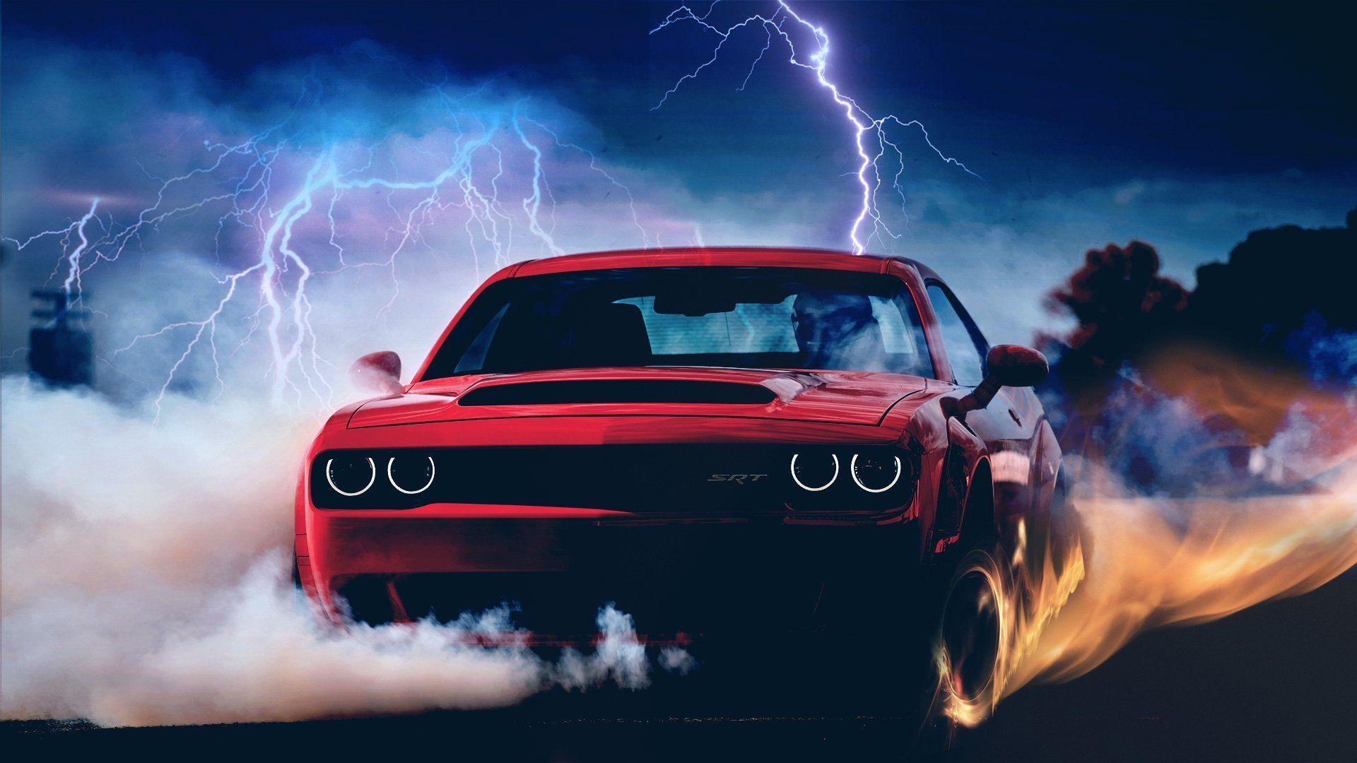 1920x1080 Dodge Demon Wallpaper Live Wallpaper HD. Challenger srt demon, 2018 dodge demon, Srt demon, Desktop