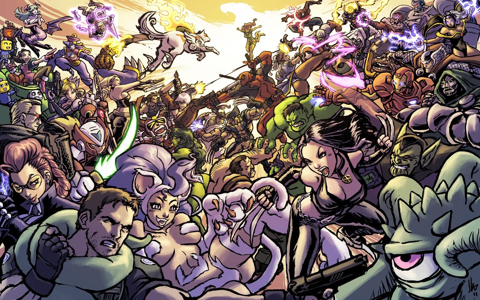 1600x1000 Marvel Vs. Capcom 2 HD Wallpaper and Background Image, Desktop