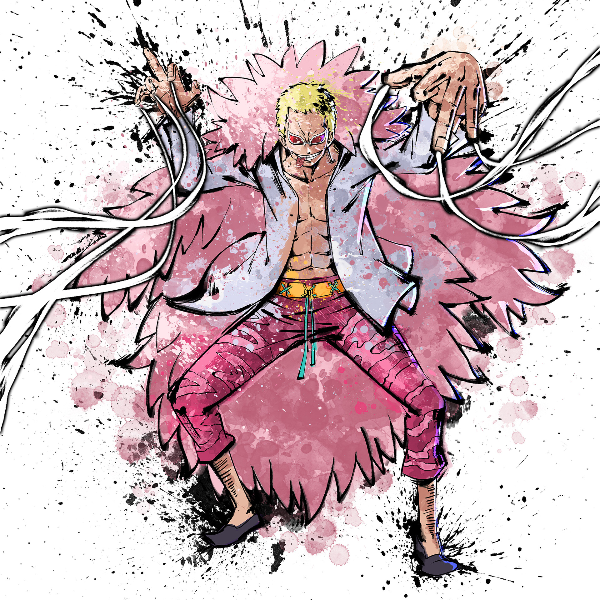 1920x1920 Donquixote Doflamingo PIECE Anime Image Board, Phone