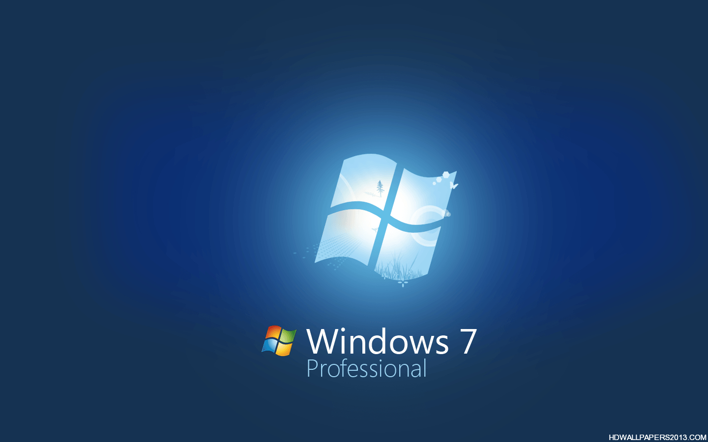 1440x900 Blue Windows 7 Professional Wallpaper. High Definition Wallpaper, Desktop