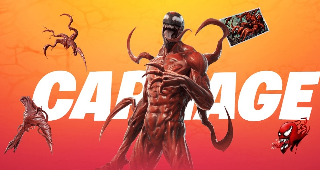 1250x670 Carnage Fortnite wallpaper, Desktop