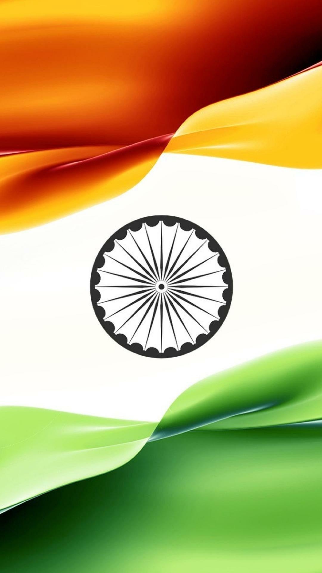 1080x1920 Indian flag, Phone