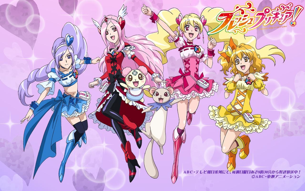 1280x800 Pretty Cure All Stars DX, Minna Tomodachi—Kiseki no Zenin, Desktop