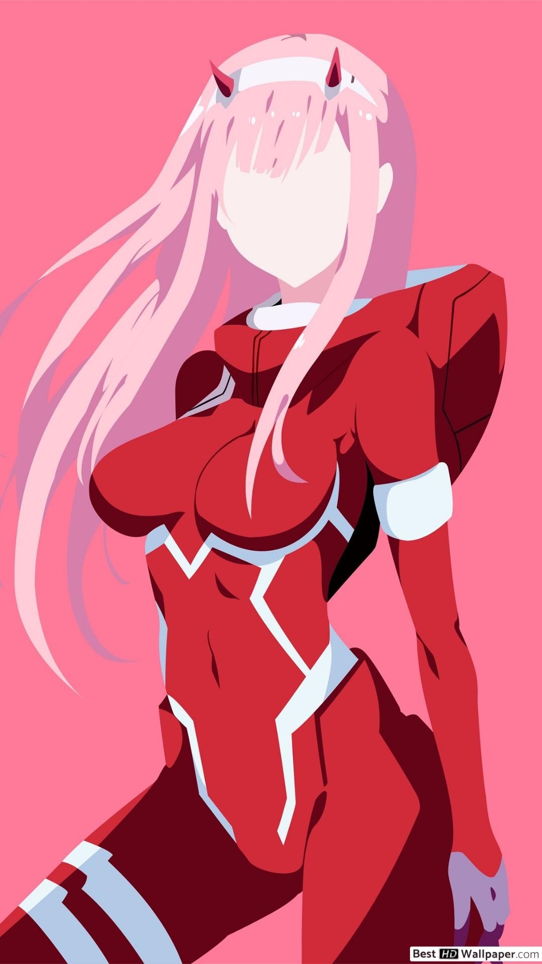 1080x1920 Zero Two Darling HD wallpaper download, Phone