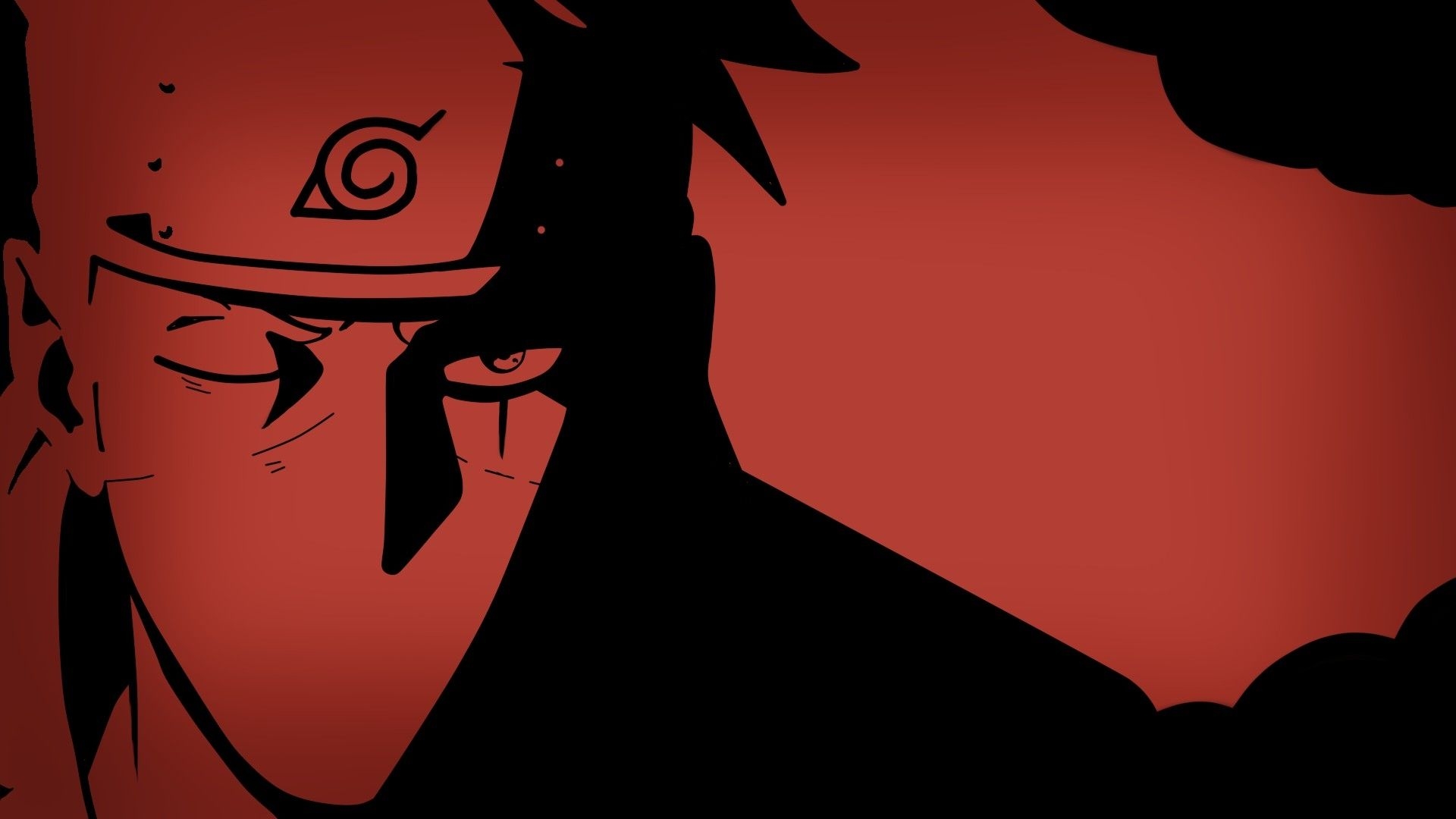 1920x1080 Naruto Minimalist Wallpaper, Desktop