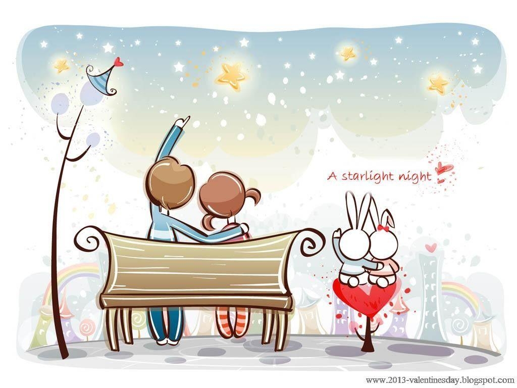 1030x770 Free Cute Cartoon Couple, Download Free Clip Art, Free Clip Art, Desktop