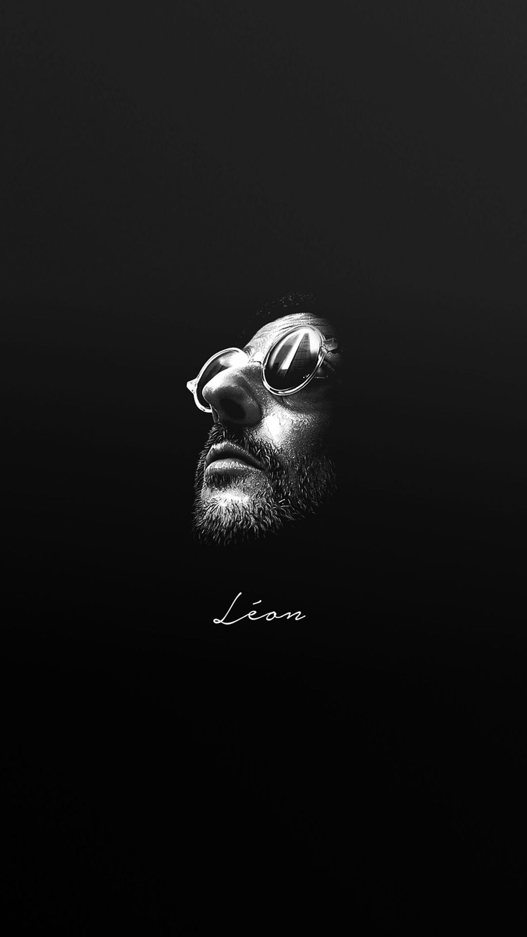 1080x1920 Leon Face Minimal Simple Art iPhone 8 Wallpaper Free Download, Phone