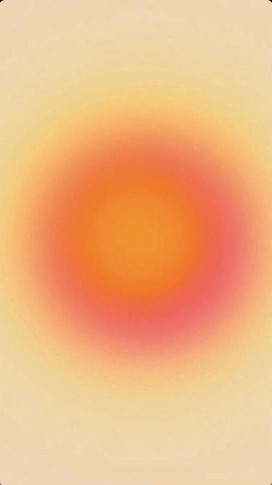 870x1550 Wallpaper pink and orange, Aura colors, Phone