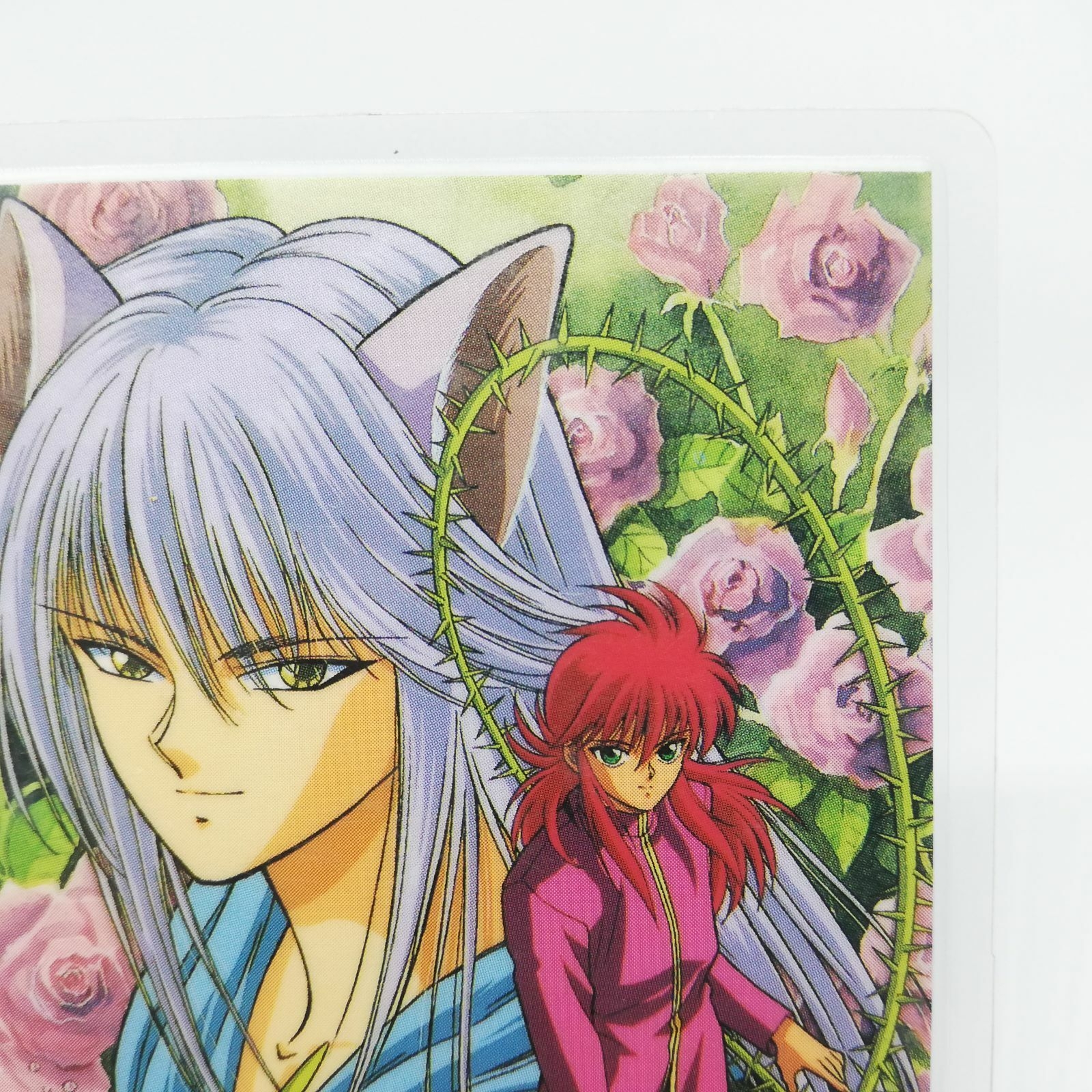 1600x1600 Kurama & demon fox YOKO Laminated Card YuYu Hakusho Card Shueisha Japan Anime, Phone