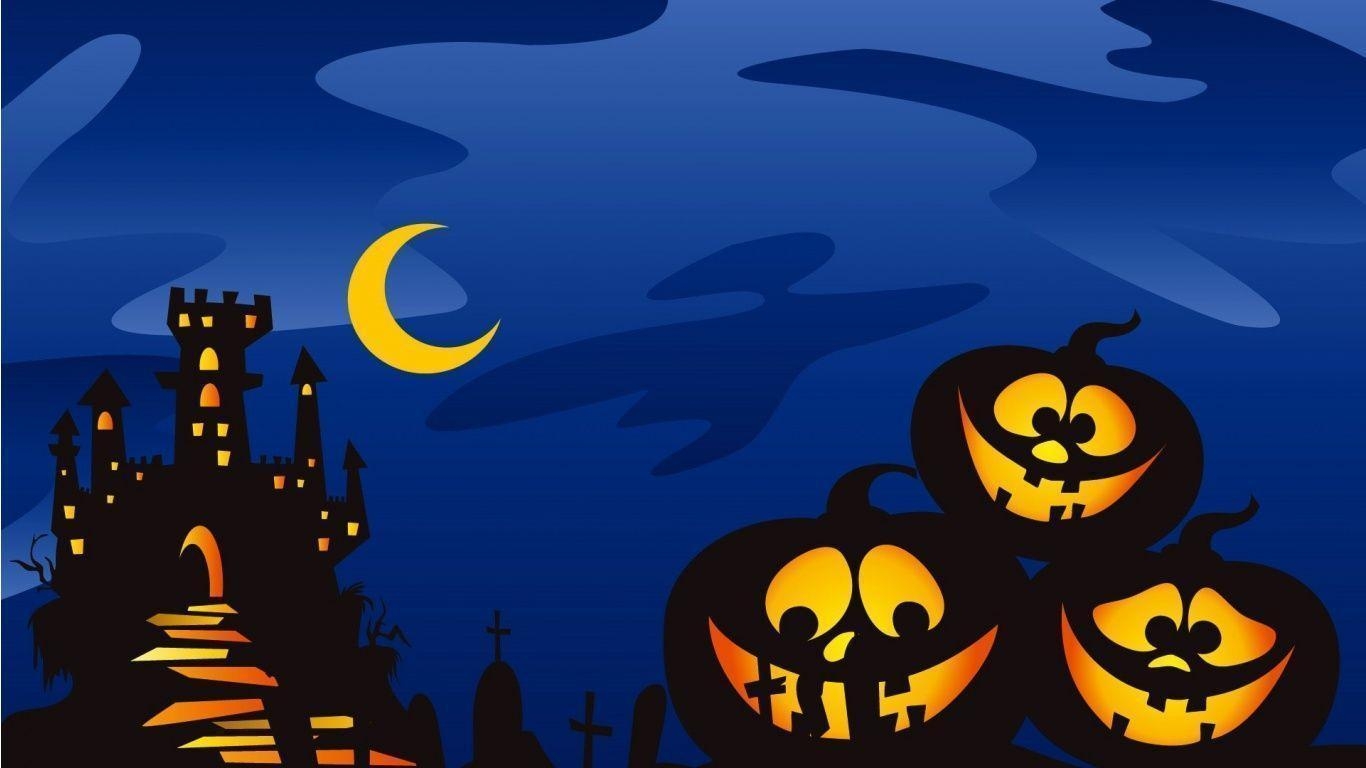 1370x770 halloween wallpaper desktop free, Desktop