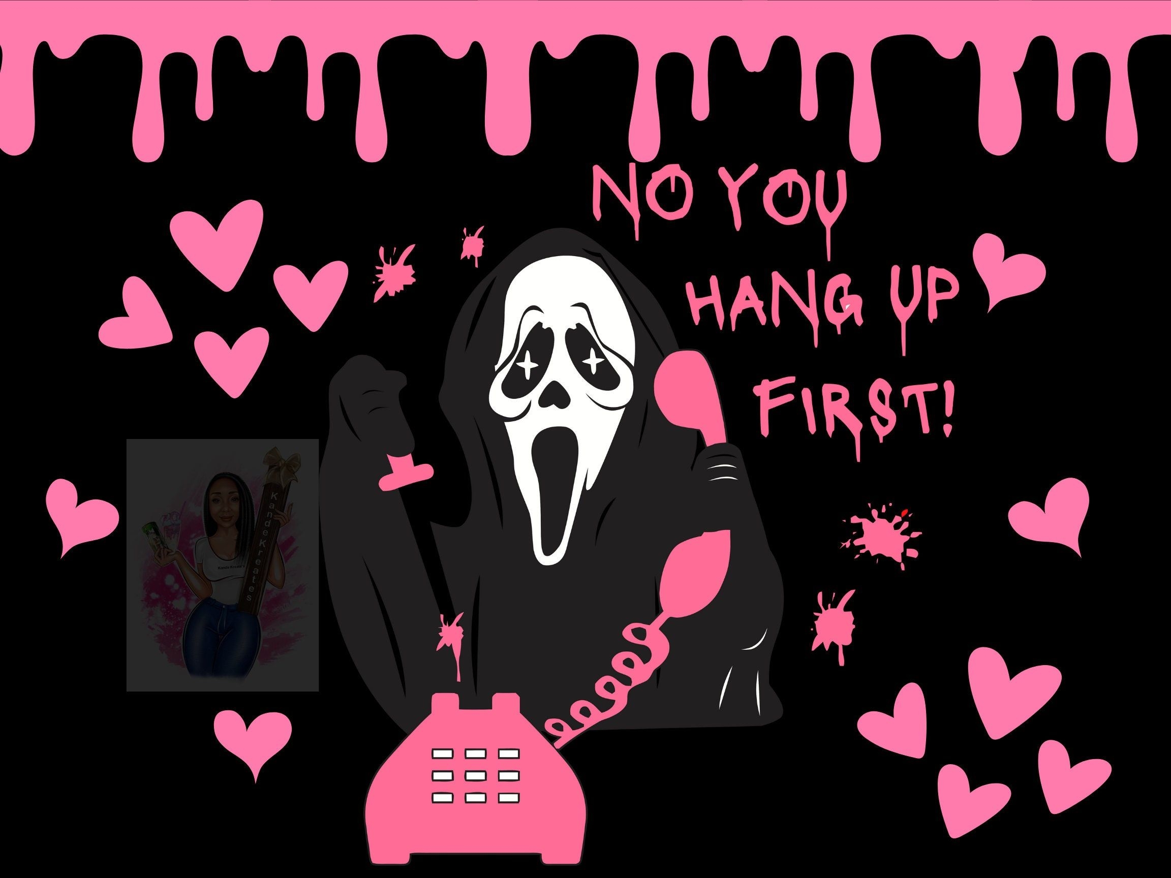 2310x1730 Ghostface Valentines Day Sublimination, Desktop