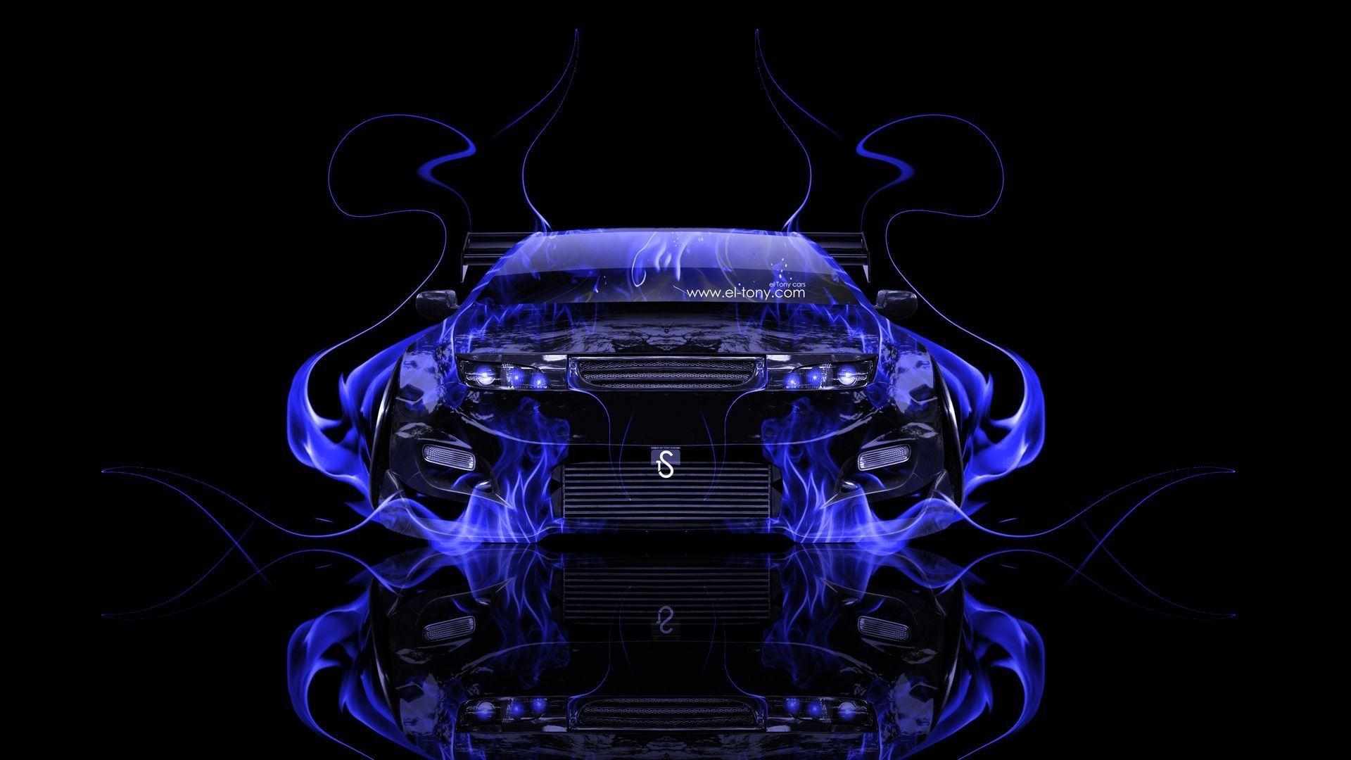 1920x1080 Nissan 300ZX JDM Back Fire Abstract Car 2014 « el Tony, Desktop