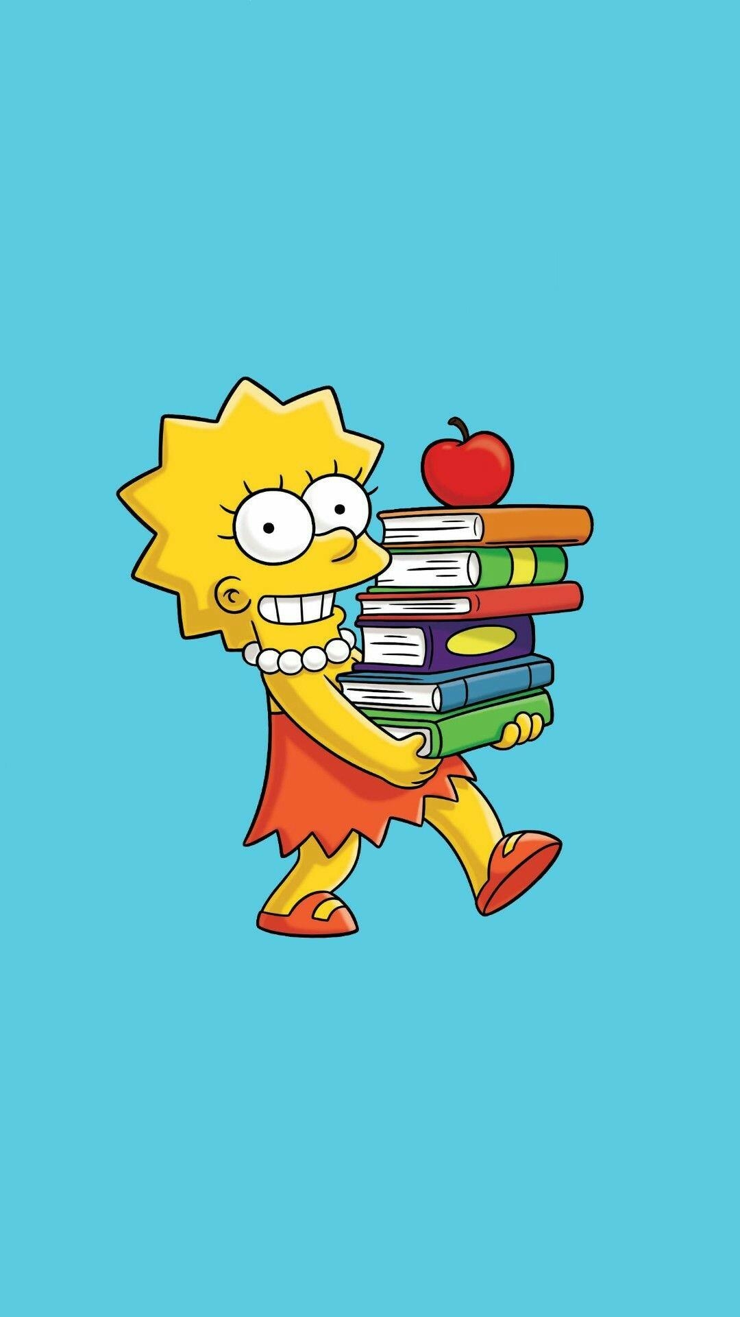 1080x1920 The Simpsons Lisa htc one wallpaper, free and easy, Phone