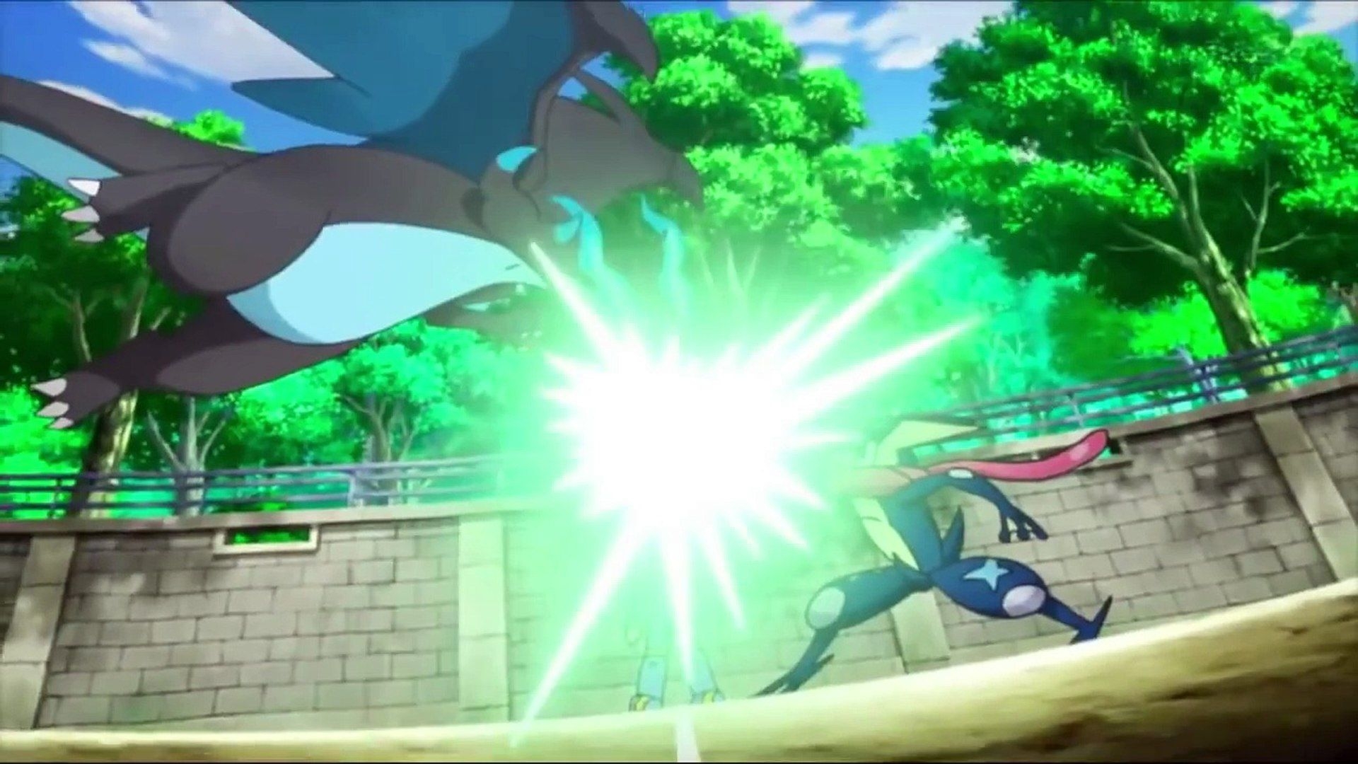 1920x1080 Greninja Ash Y Charizard, Desktop