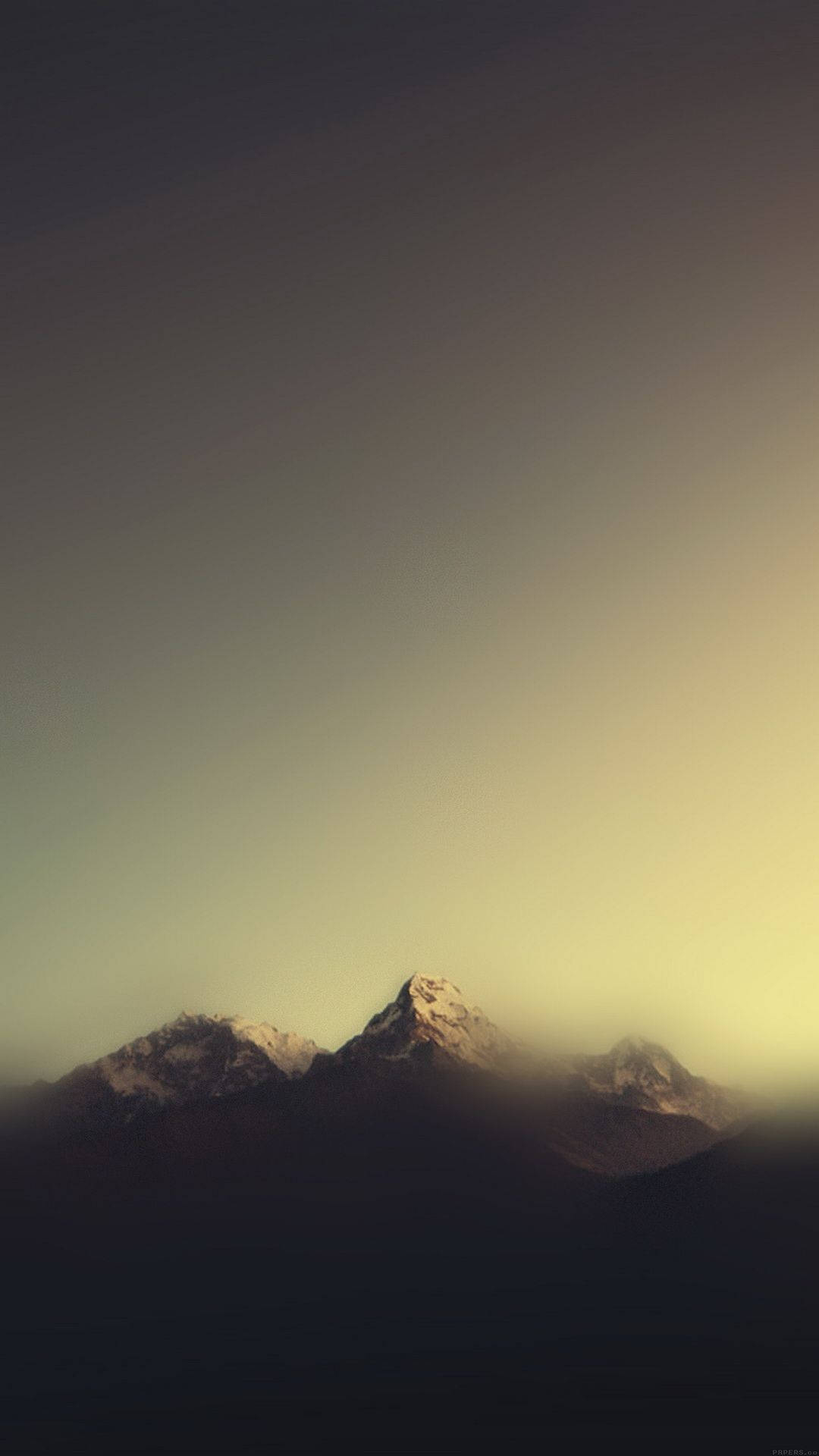 1080x1920 Download Foggy Mountain Aesthetic, Phone