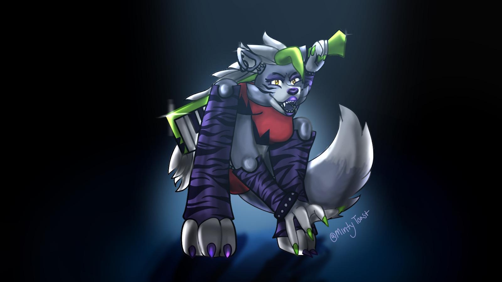 1600x900 Drew Roxanne Wolf from the upcoming FNaF game Security Breach !!, Desktop