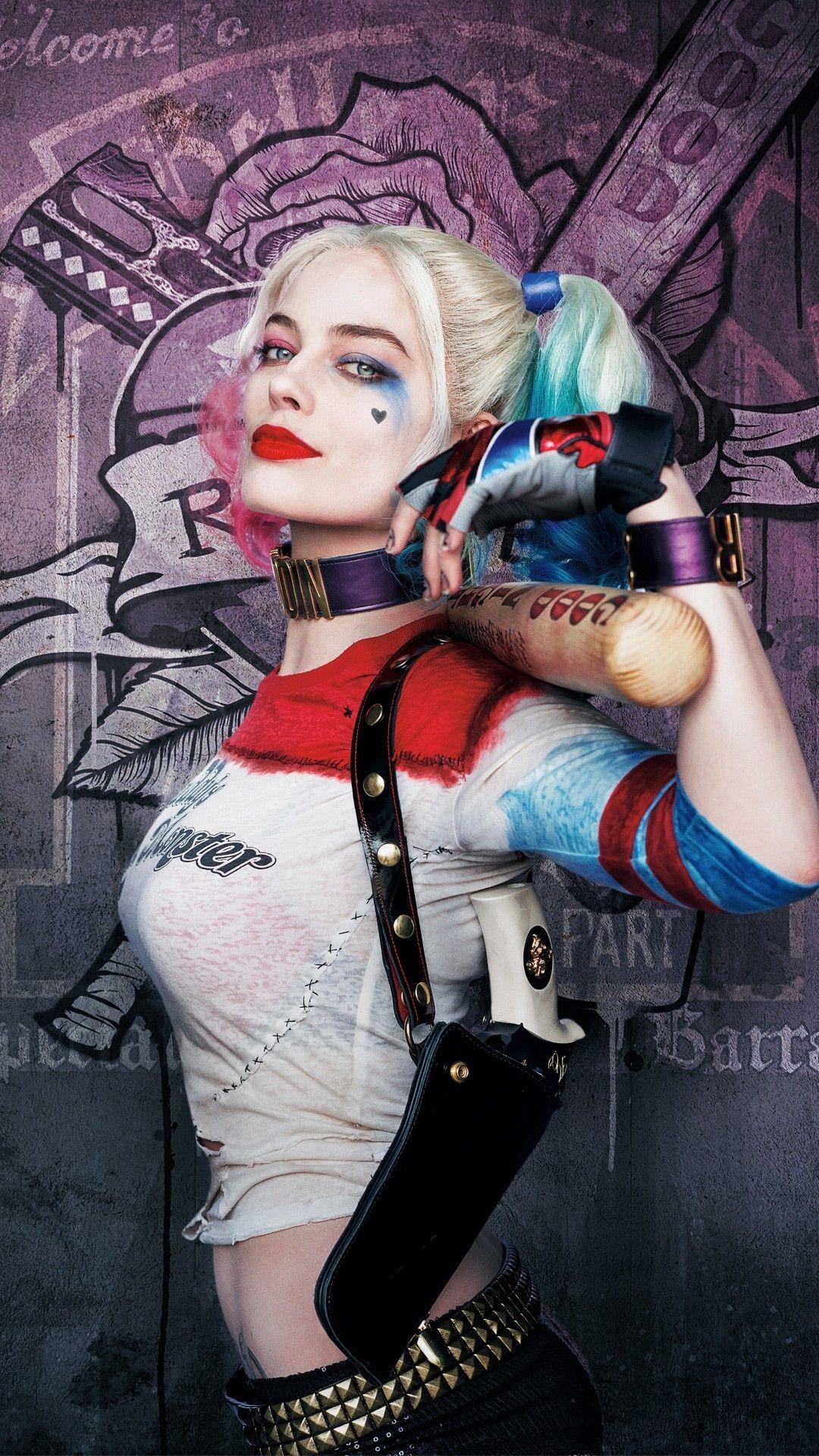 1080x1920 Suicide Squad Harley Quinn Phone Wallpaper Free, Phone