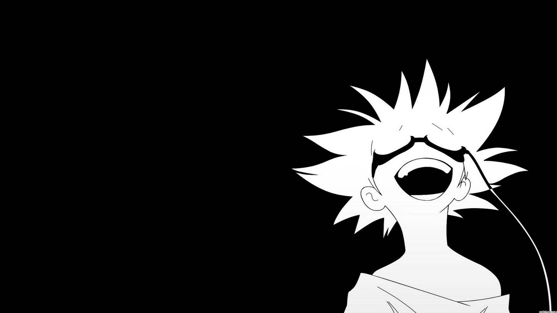 1920x1080 Black And White Anime Aesthetic, Desktop