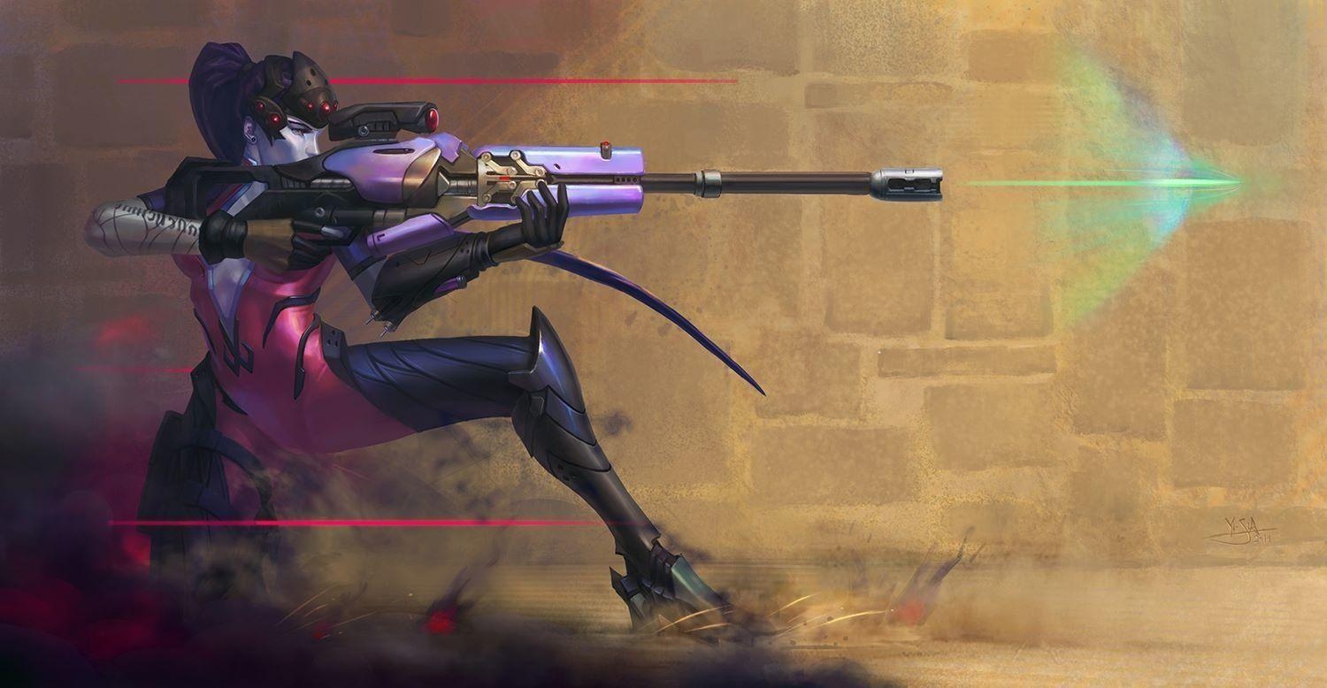 1500x780 Widowmaker (Overwatch) HD Wallpaper and Background Image, Desktop