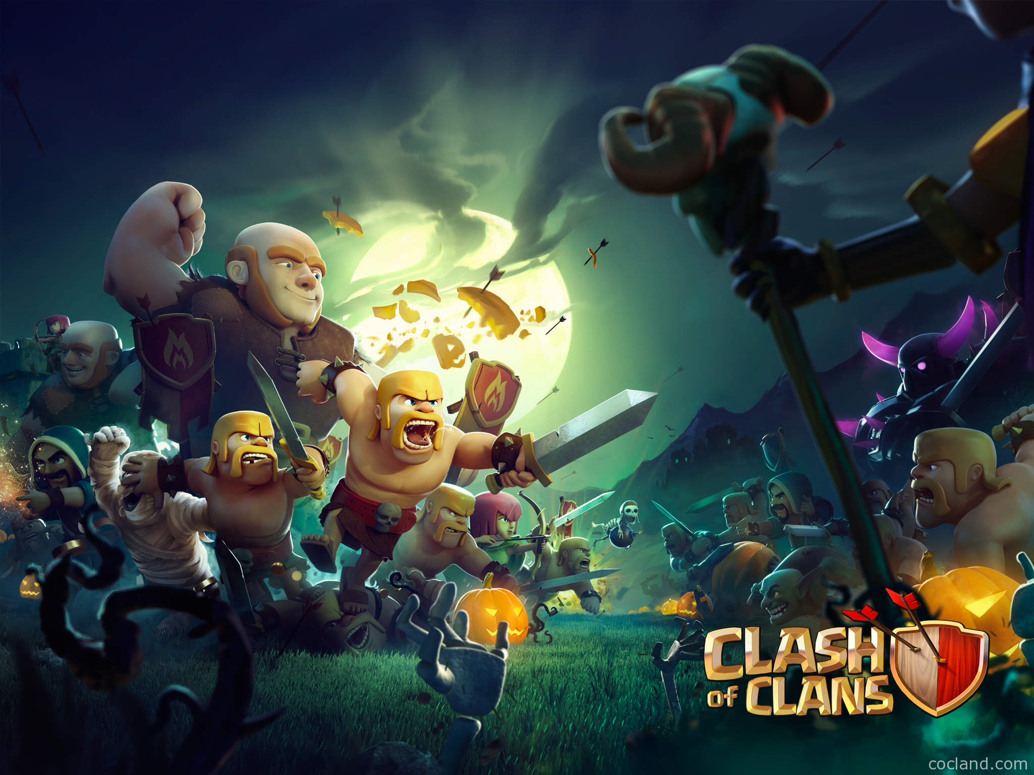 2050x1540 Clash Of Clans Wallpaper, Desktop