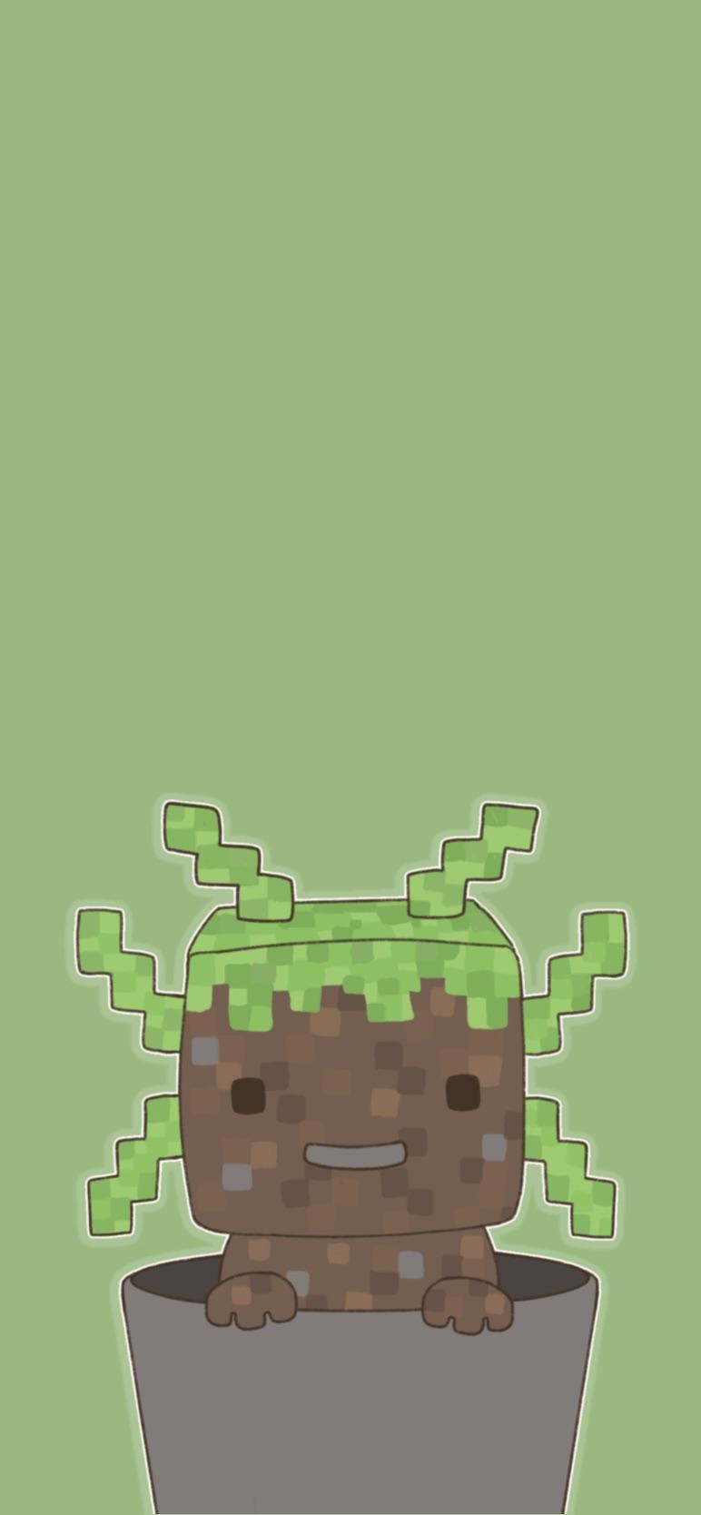 780x1670 I made Minecraft Axolotl Wallpaper (PC and Mobile) and Profile Icon!, Phone