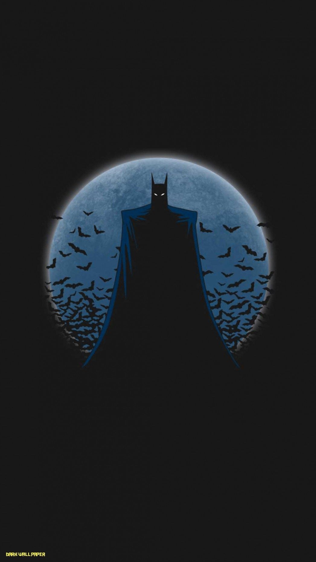 1050x1870 The Batman Minimal Dark Wallpaper, Phone