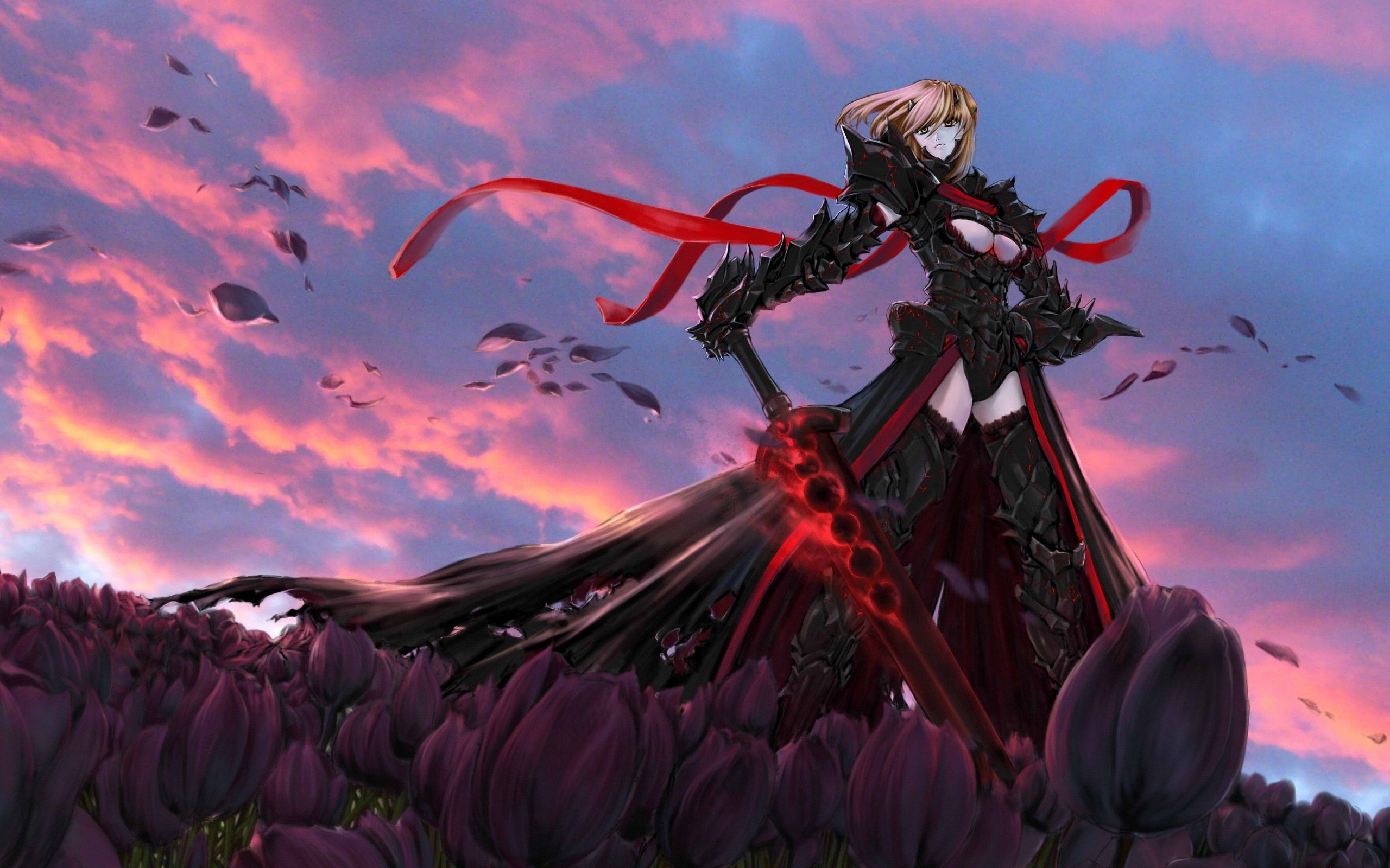 2560x1600 Fate series, anime girls, anime, Saber, Saber Alter wallpaper, Desktop