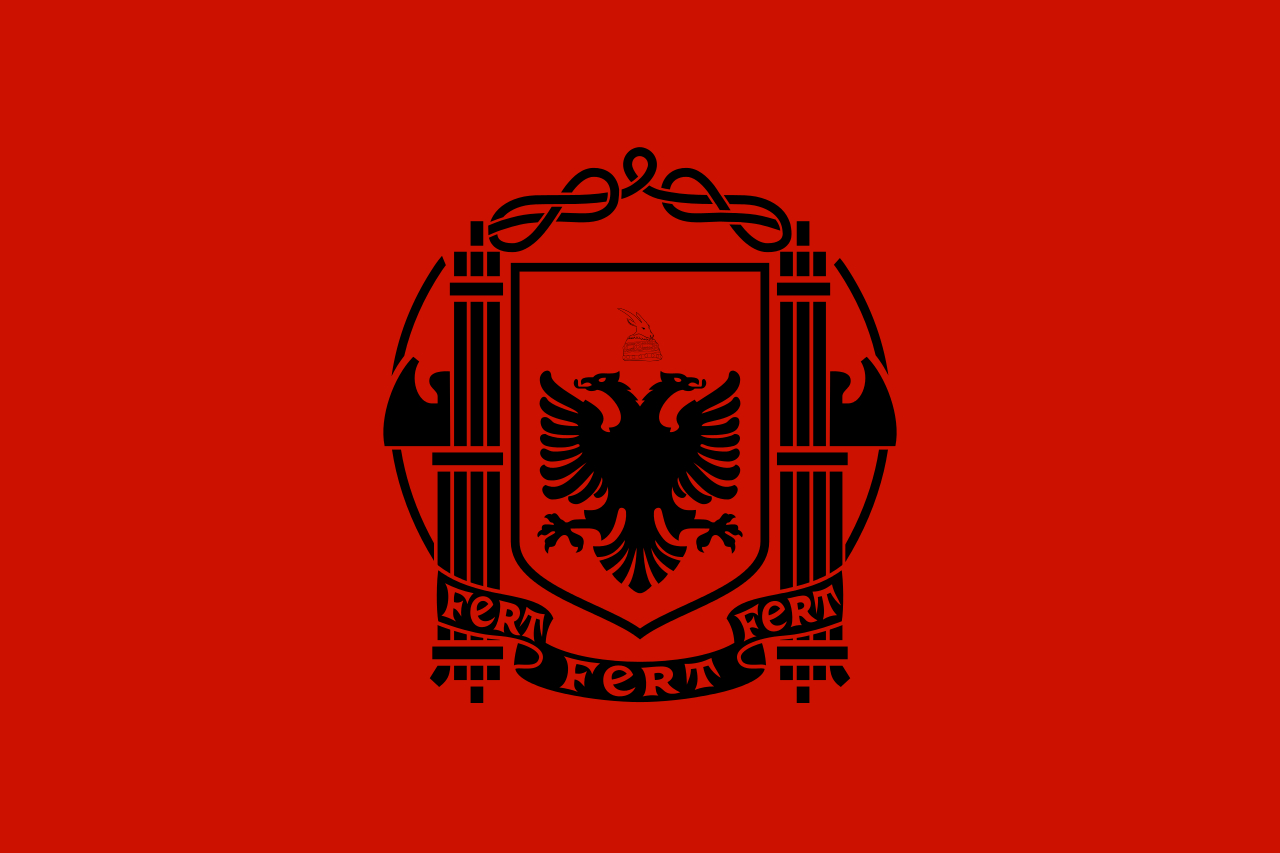 1280x860 Fascist Albania Flag HD Wallpaper, Desktop