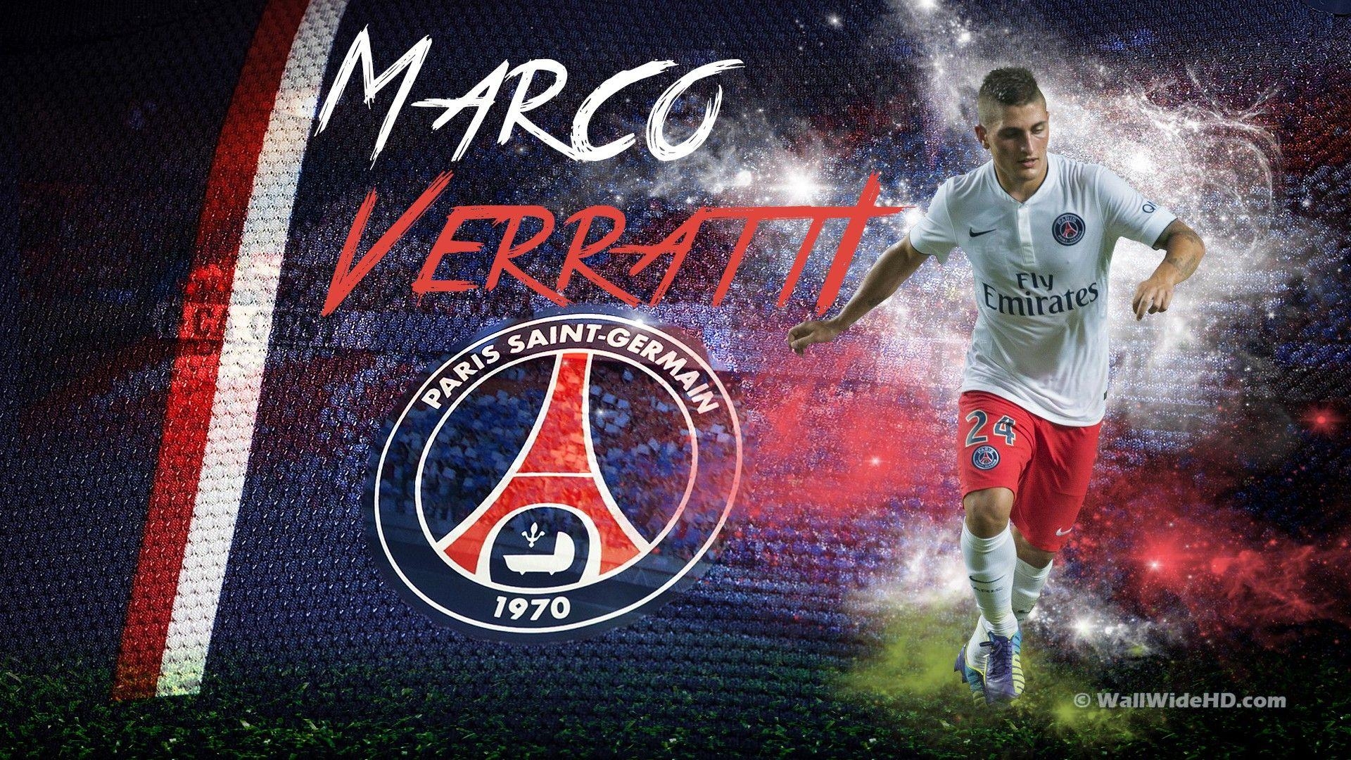 1920x1080 Download  Marco Verratti 2015 Paris Saint Germain Wallpaper, Desktop