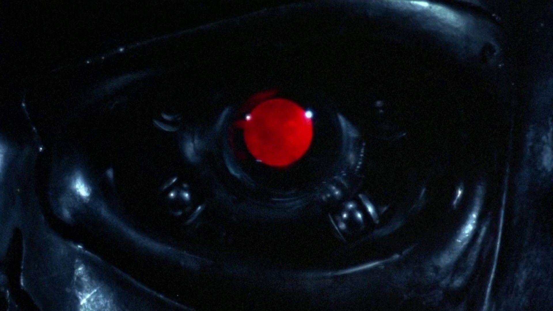 1920x1080 Red eye of the terminator wallpaper and image, Desktop