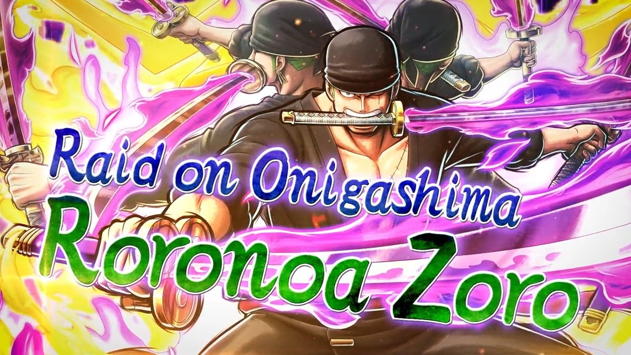 1280x720 Raid on Onigashima Roronoa Zoro Element, Desktop