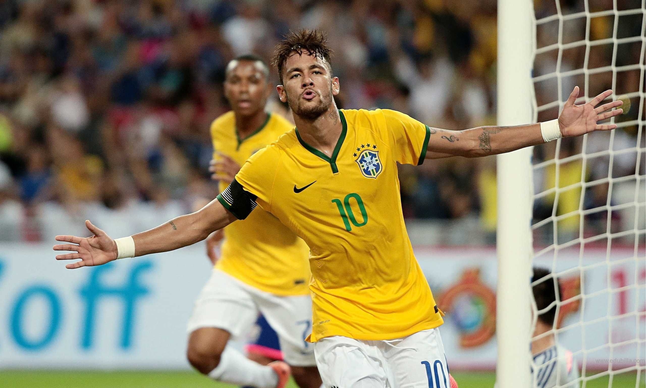 2560x1540 Neymar Celebrate Goal Wallpaper, Desktop