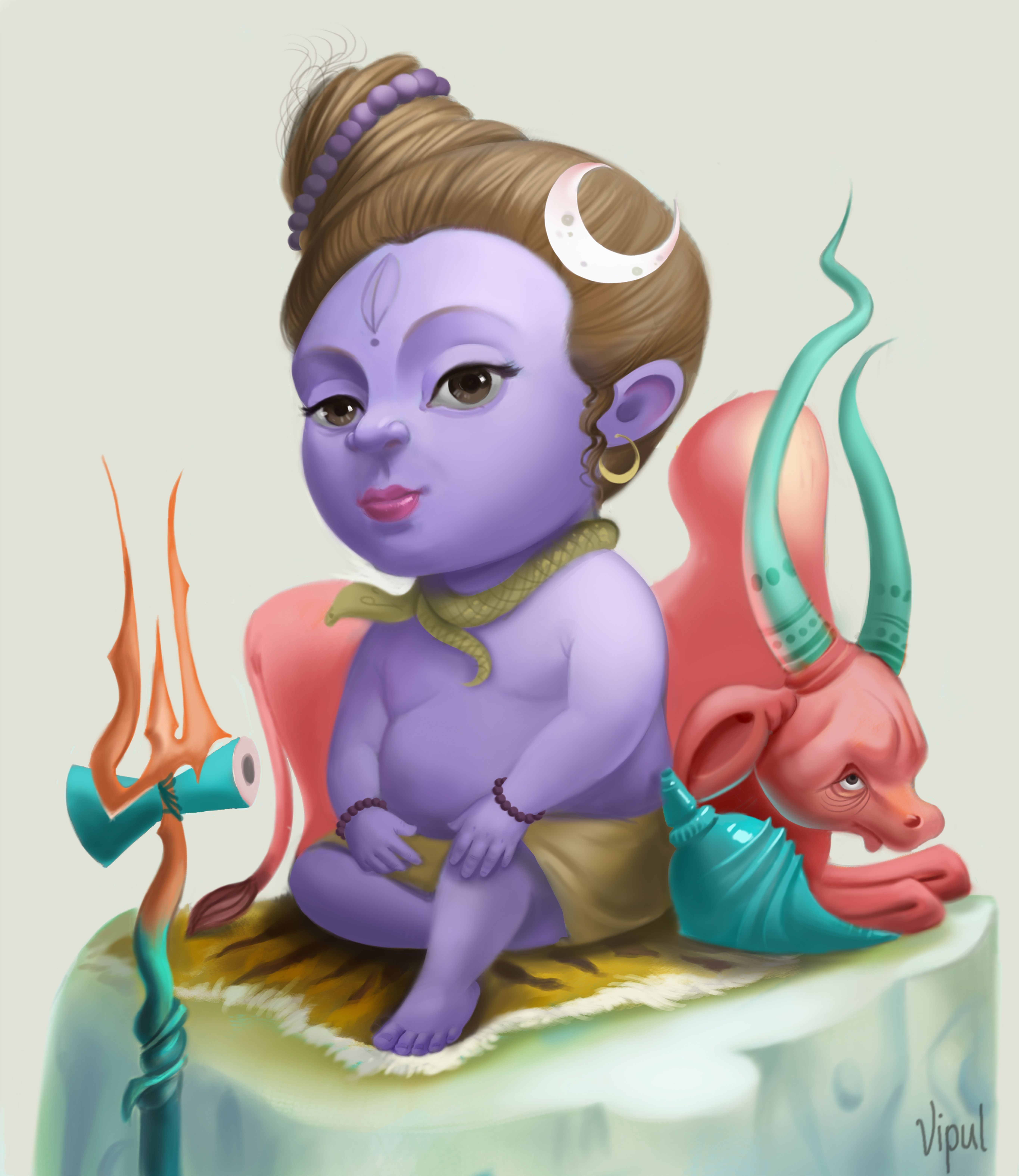 5460x6300 arte Shiva, Phone