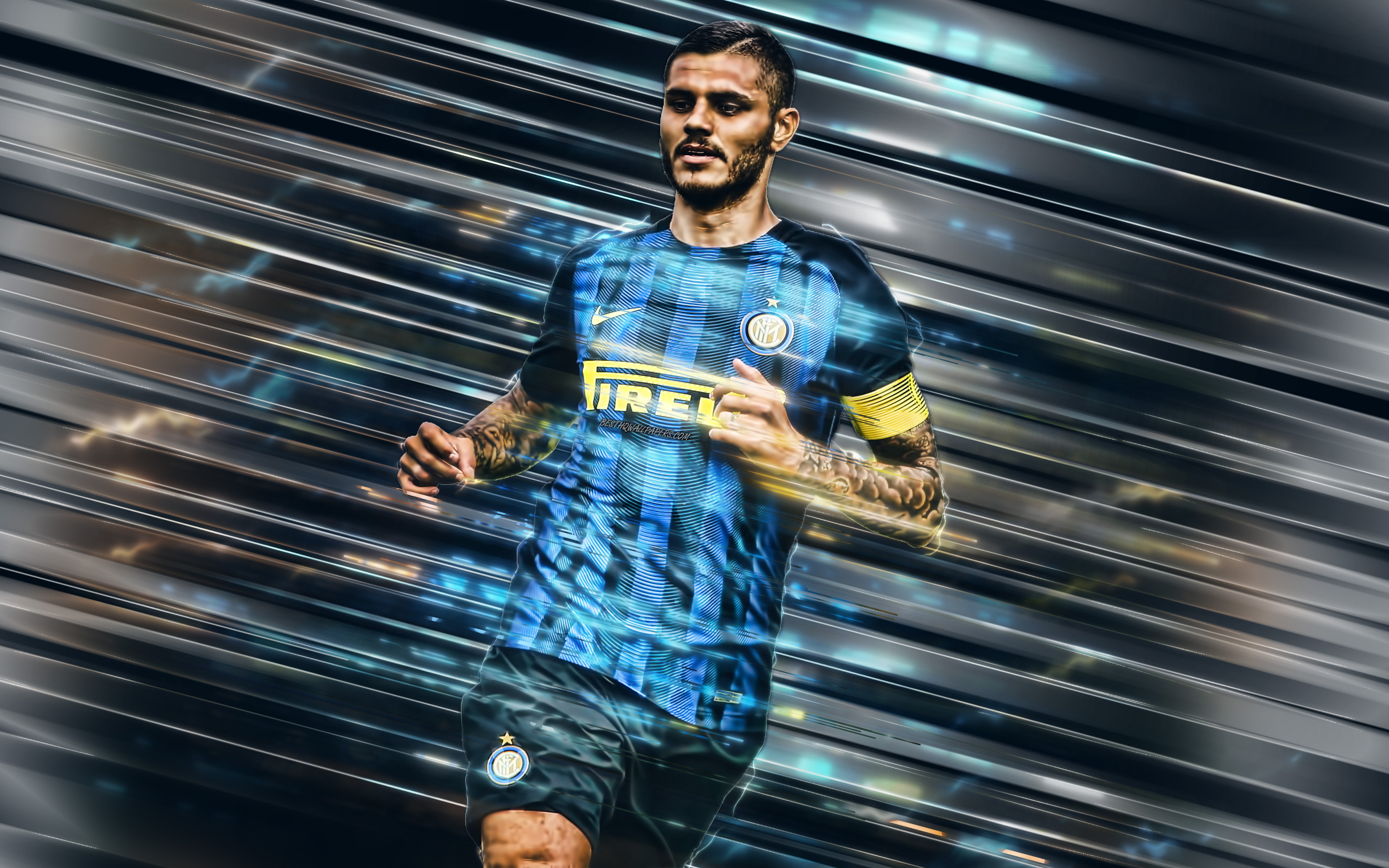 3840x2400 Mauro Icardi HD Wallpaper and Background, Desktop