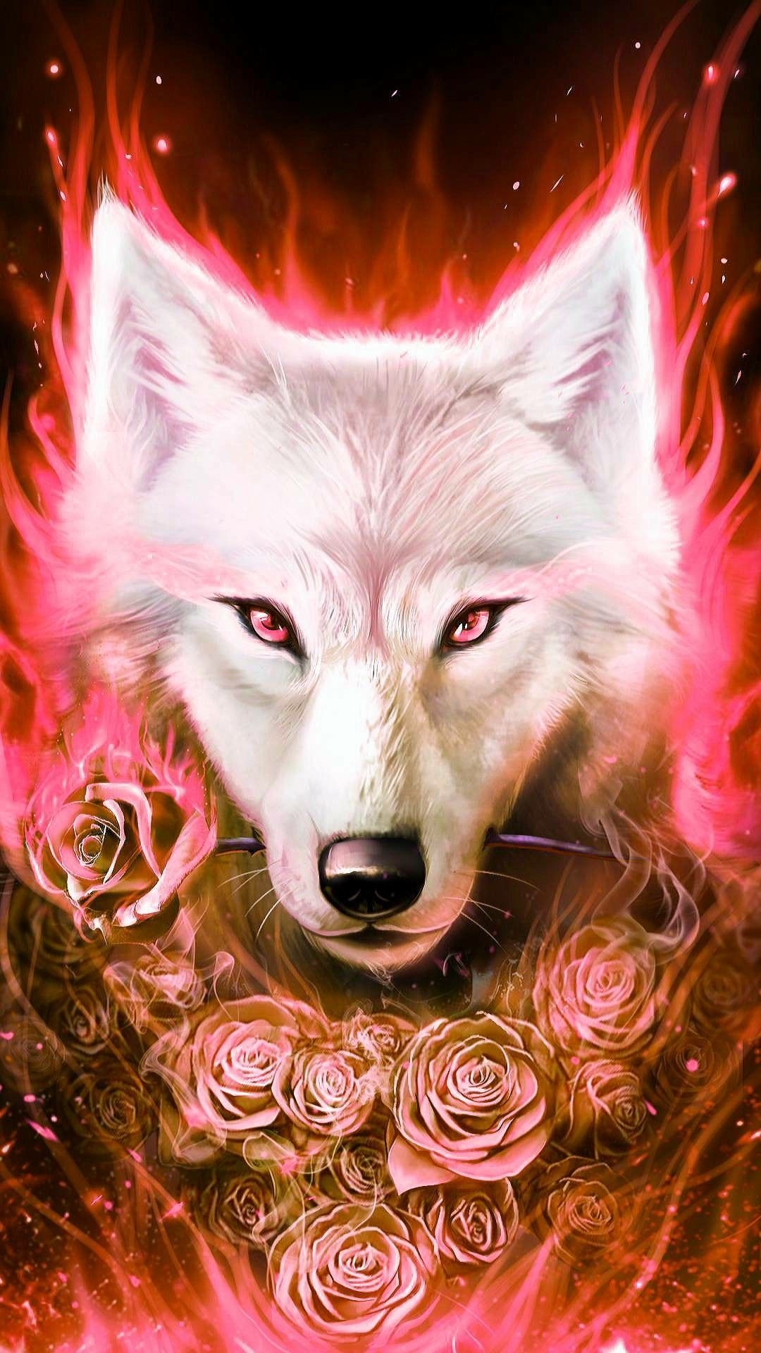 1080x1920 Pretty Wolf Wallpaper Free Pretty Wolf Background, Phone