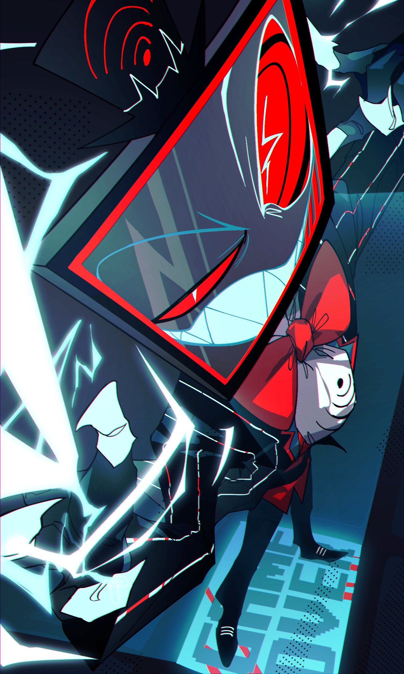 1320x2190 Vox (Hazbin) Hotel Anime Image Board, Phone