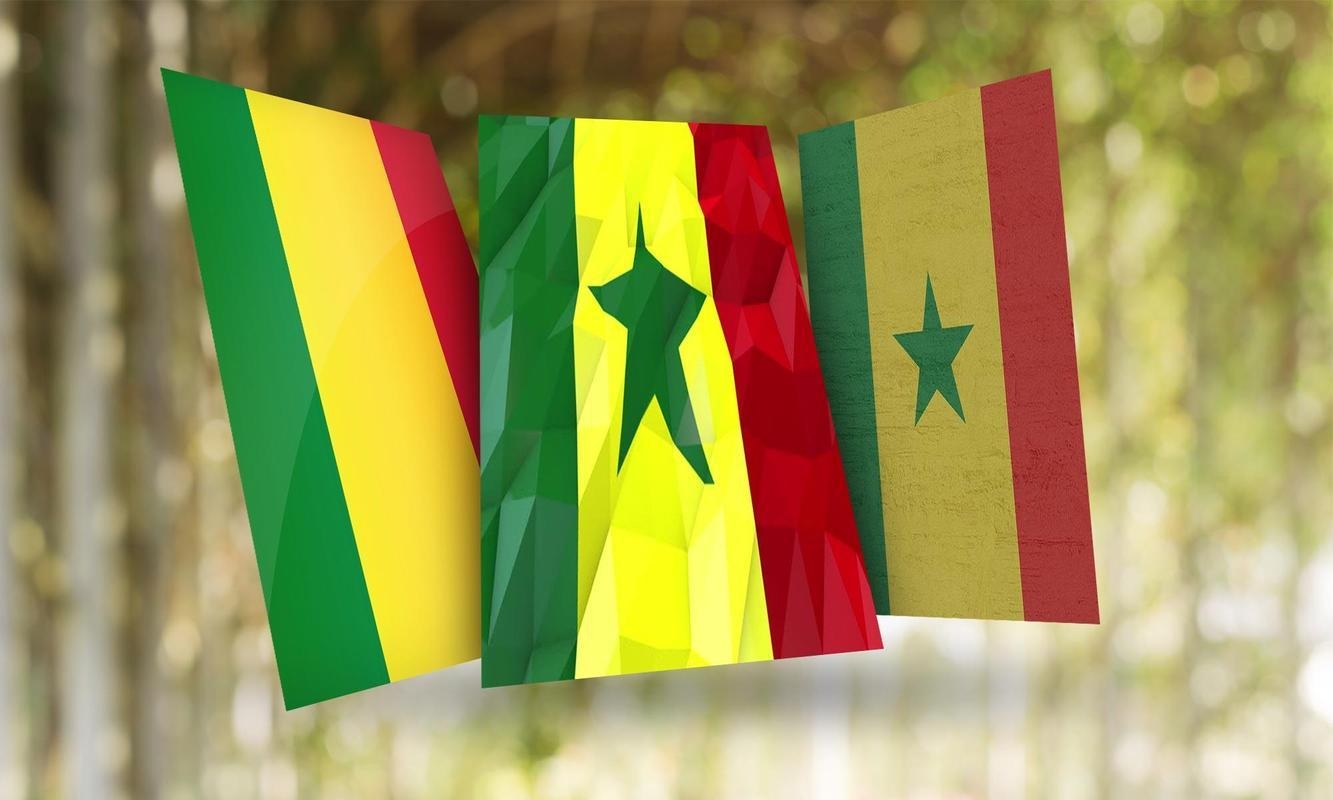 1340x800 Senegal Flag Wallpaper for Android, Desktop